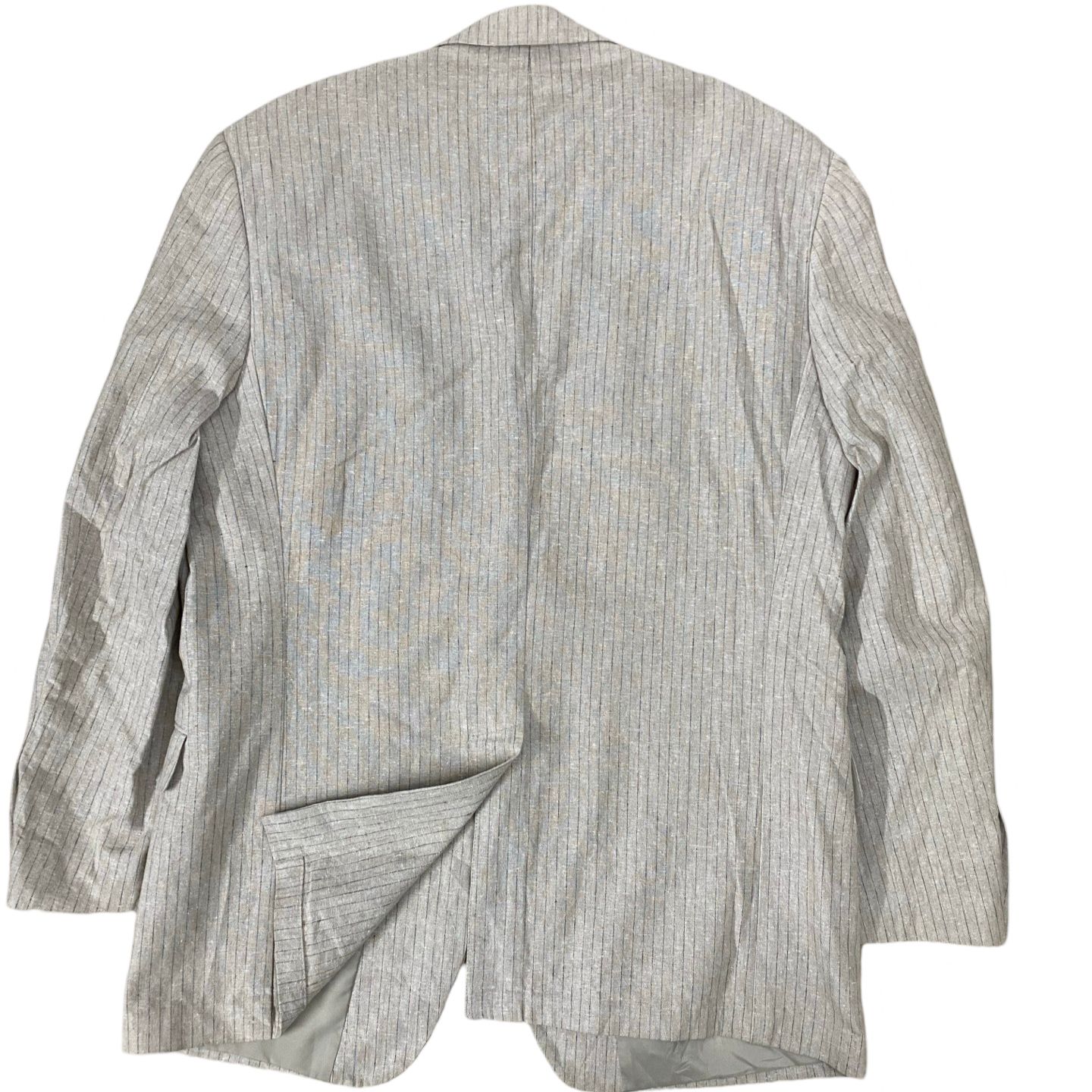 CANDA Beige stripes Blazer [Chest 22”]