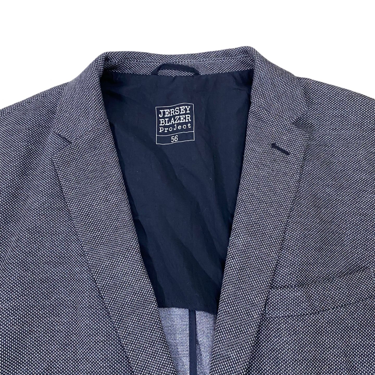 Jersey Blazer Charcoal Texture [Chest 24”]