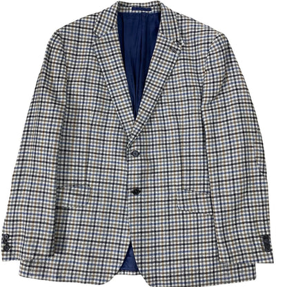 M&S Multi Line Checkered Blazer [Chest 24”]