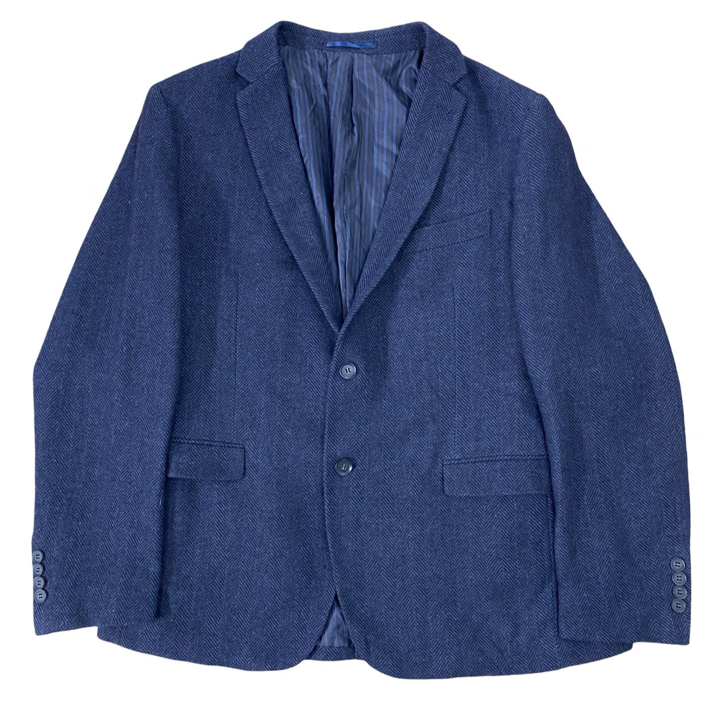 Tu - Blue Wool blend Blazer [Chest 23.5”]