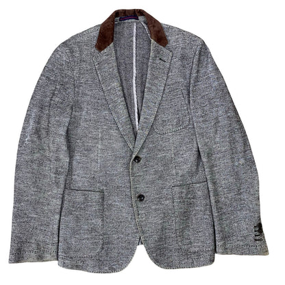 Rodrigo Grey Textured Blazer [Chest 20”]