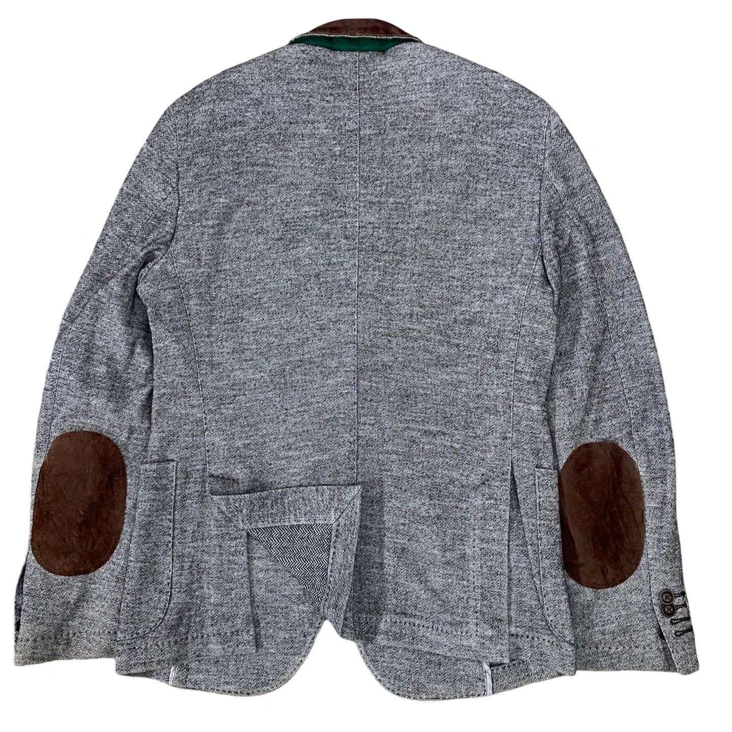 Rodrigo Grey Textured Blazer [Chest 20”]