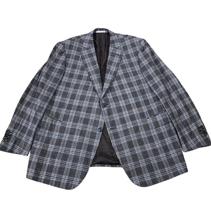 Abito Privato Brown checkered Blazer [Chest 22.5”]