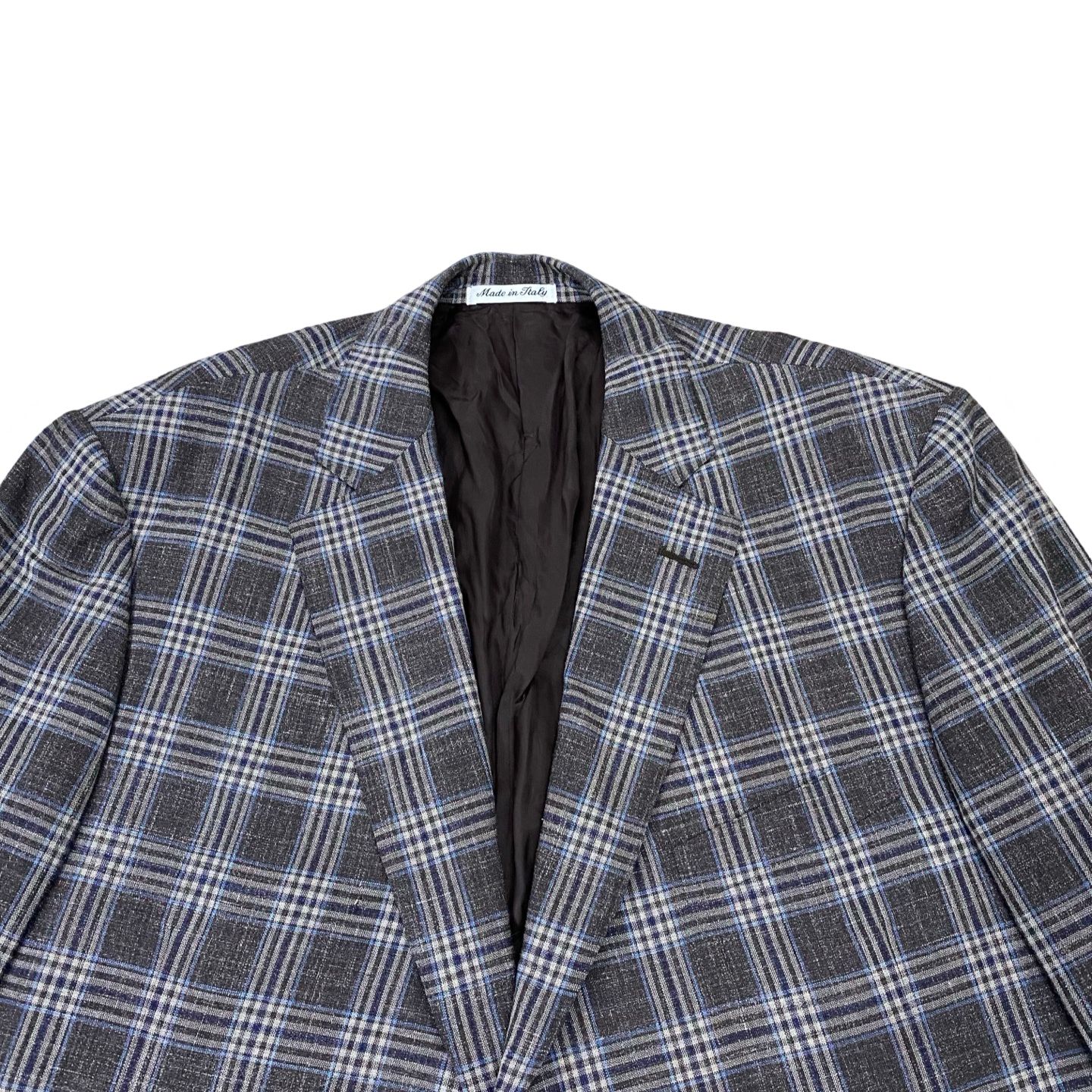 Abito Privato Brown checkered Blazer [Chest 22.5”]