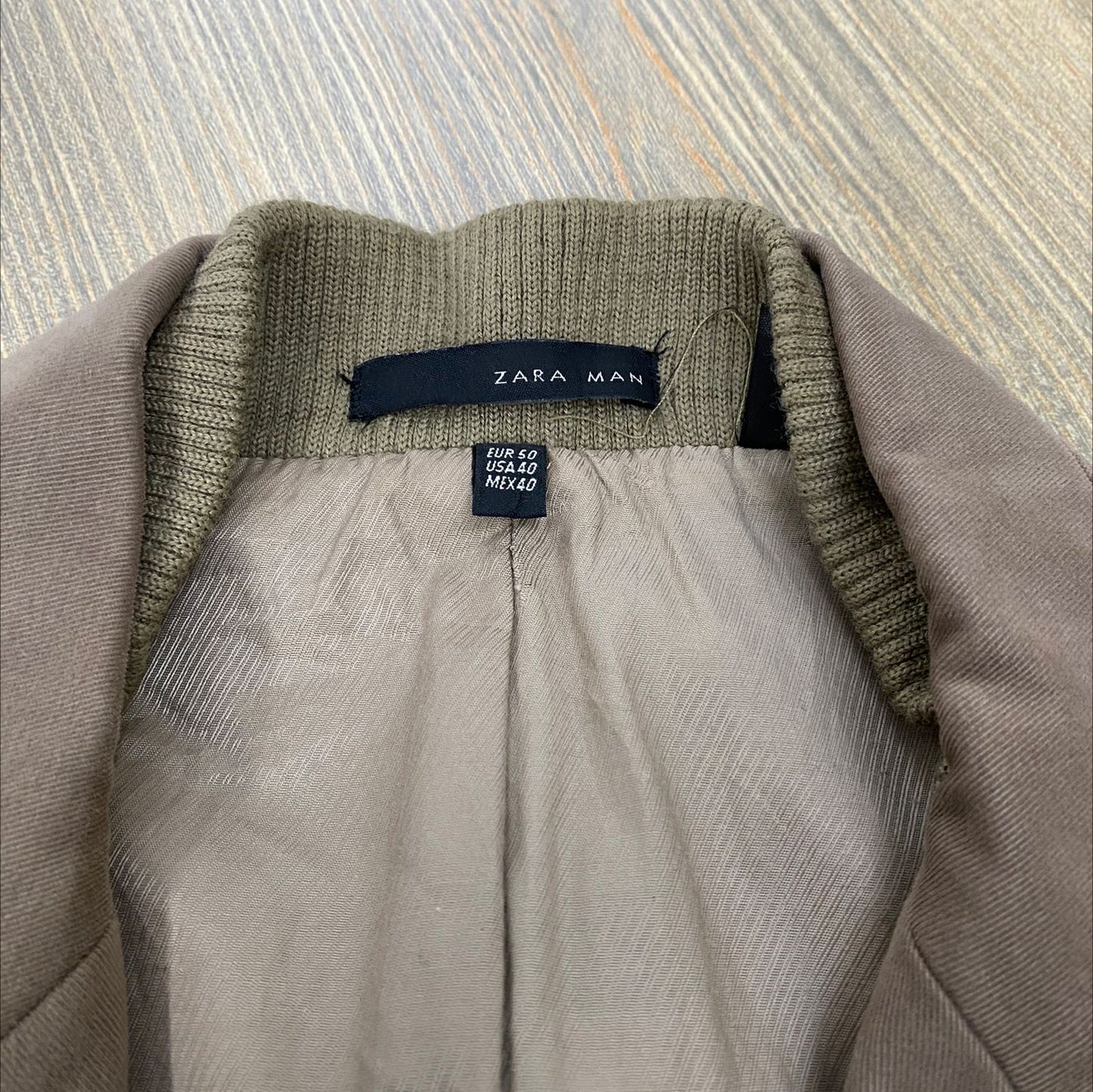 Zara Man Camel Winter Blazer [Chest 31”]