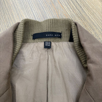 Zara Man Camel Winter Blazer [Chest 31”]