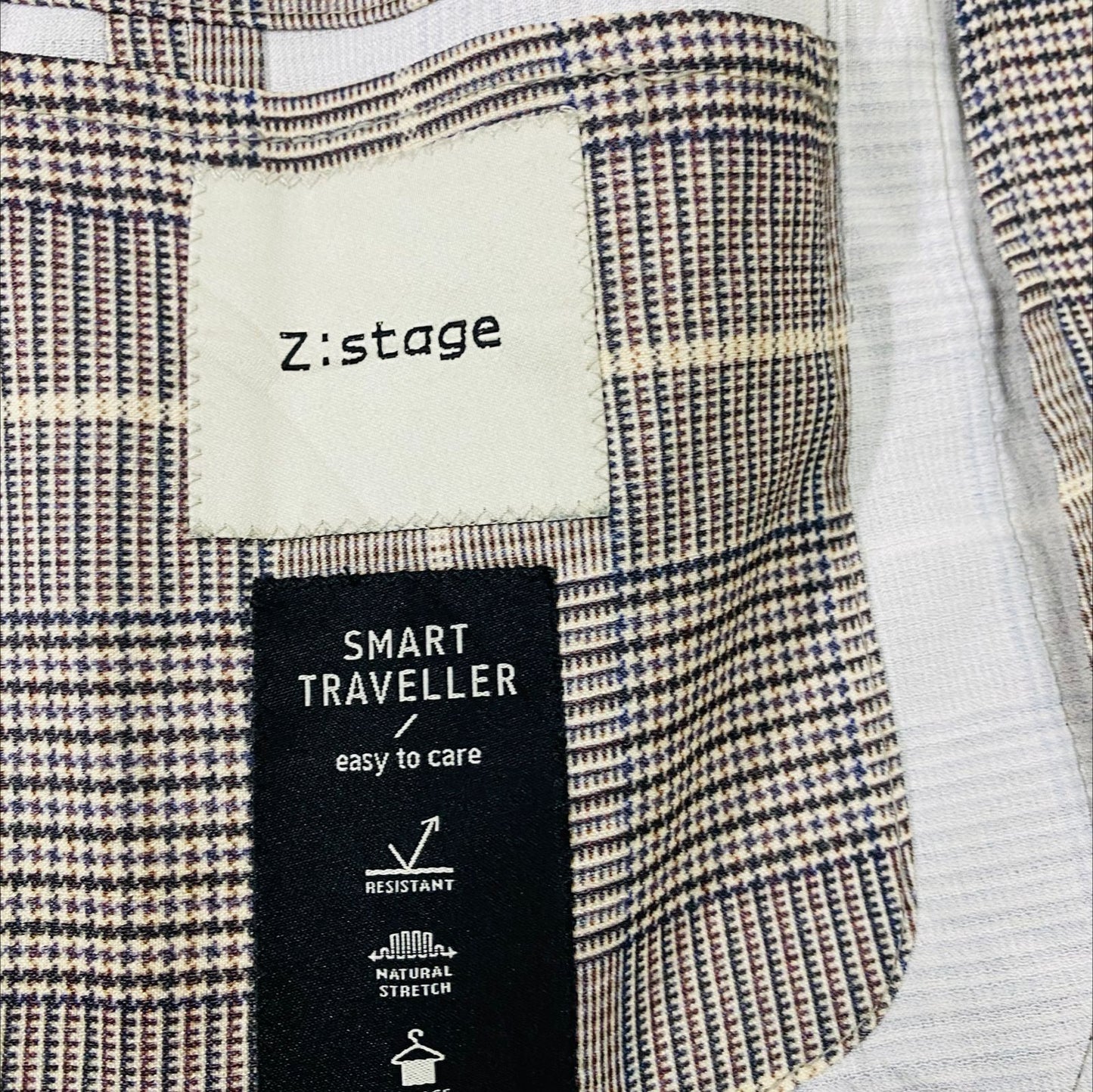 Z stage - Checkered Blazer  [Chest 20.5”]