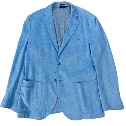 Massimo Dutti - Sky blue Mix Blend Blazer [Chest 22”]