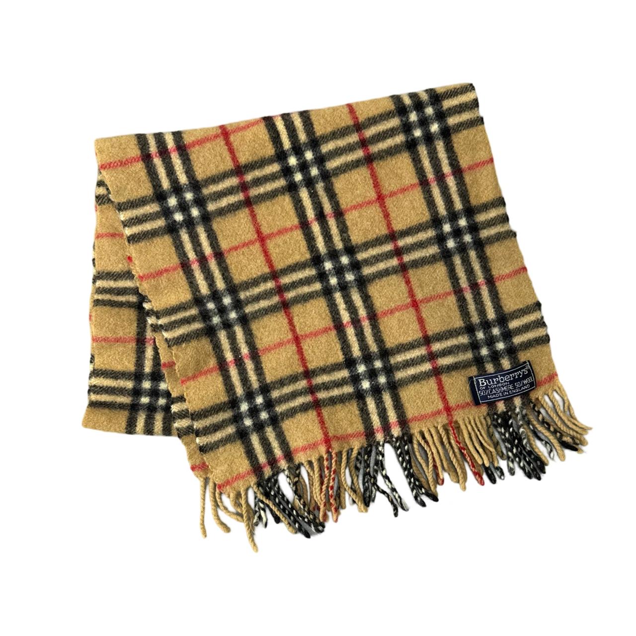 Burberry Beige Nova Check Scarf | Small (0065)