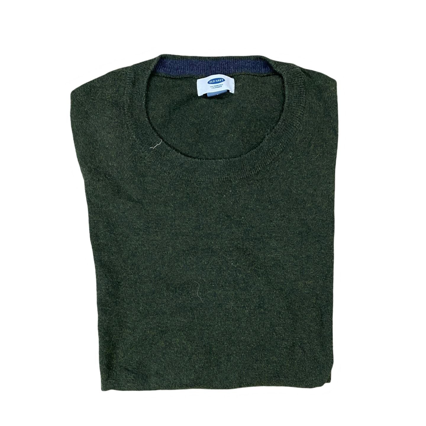 Old Navy Olive Green Crewneck Sweater | Medium