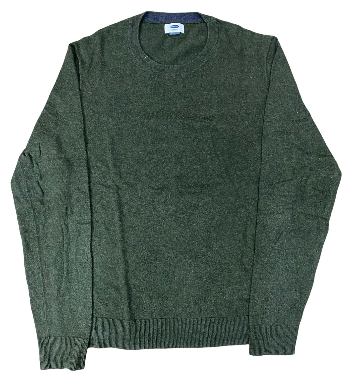 Old Navy Olive Green Crewneck Sweater | Medium