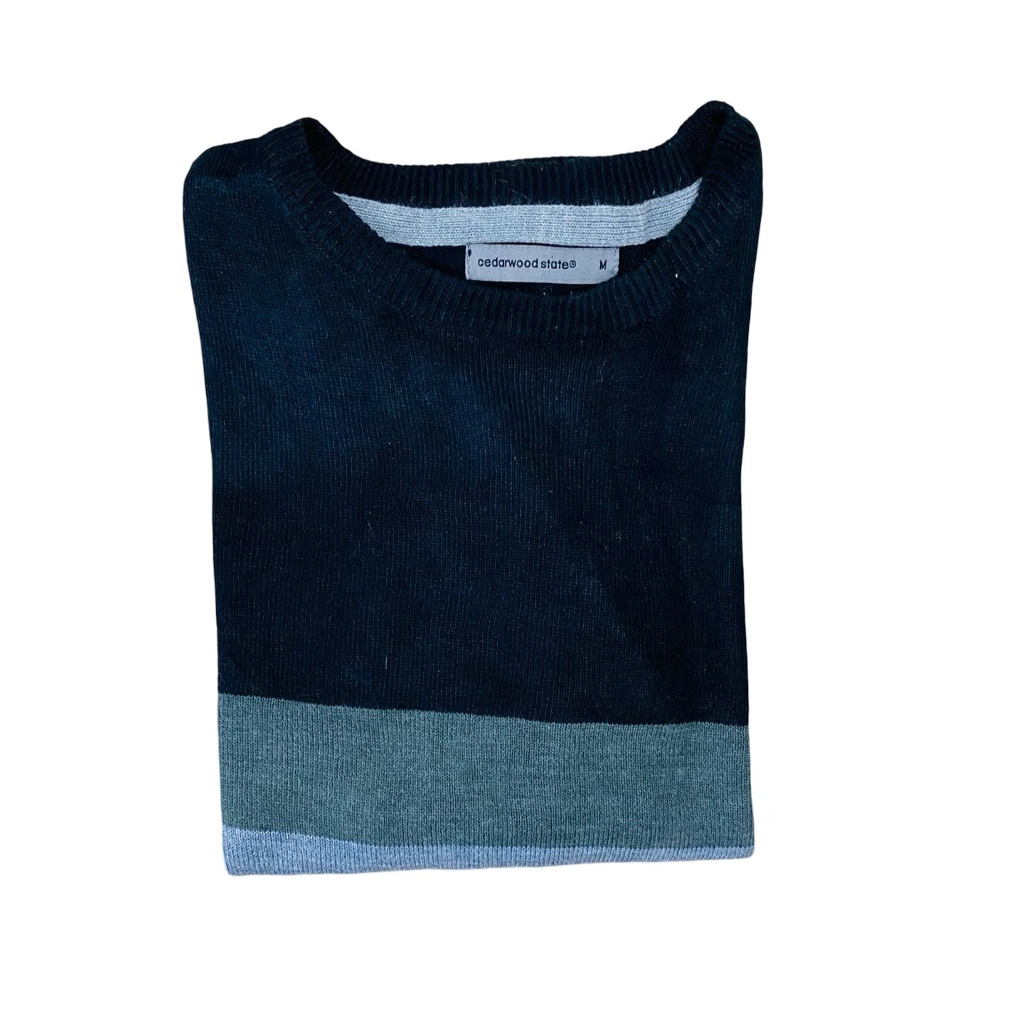 Cedar Wood State Striped Sweater | Medium