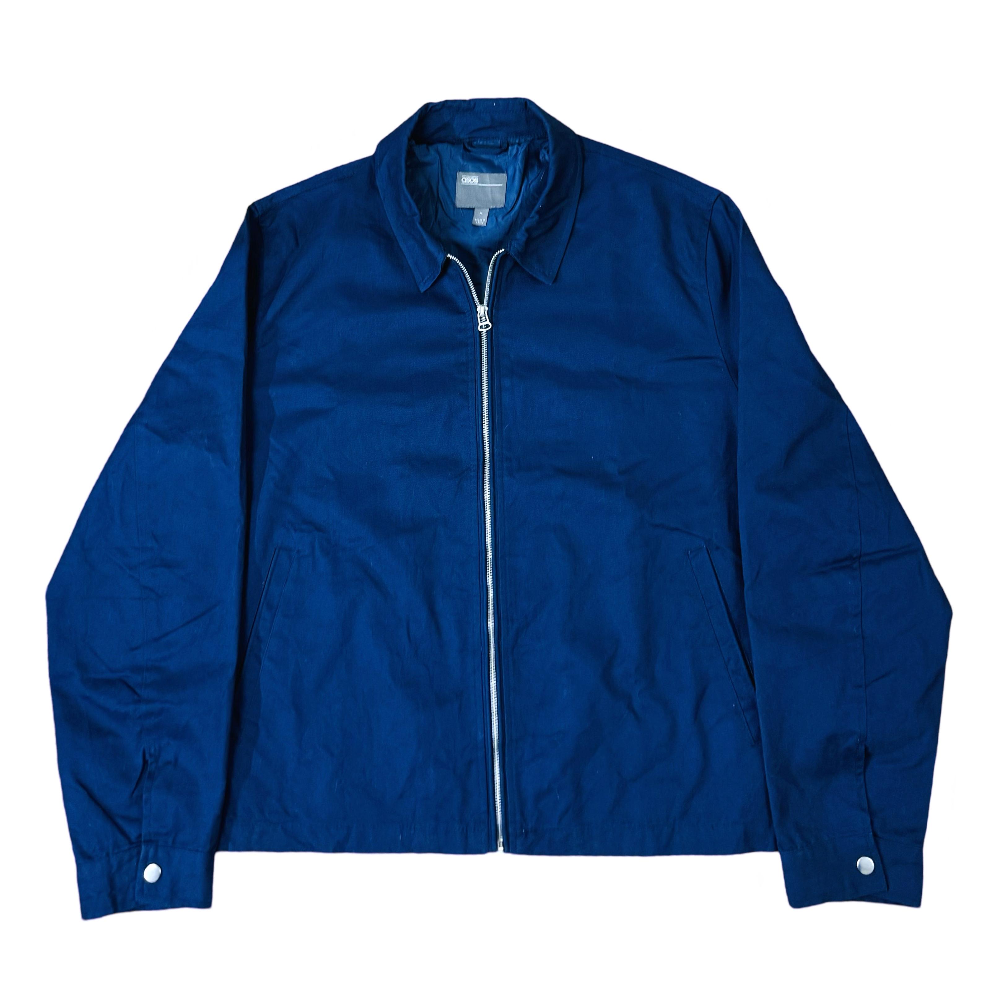 Asos Blue Cotton Canvas Workwear Jacket | Large