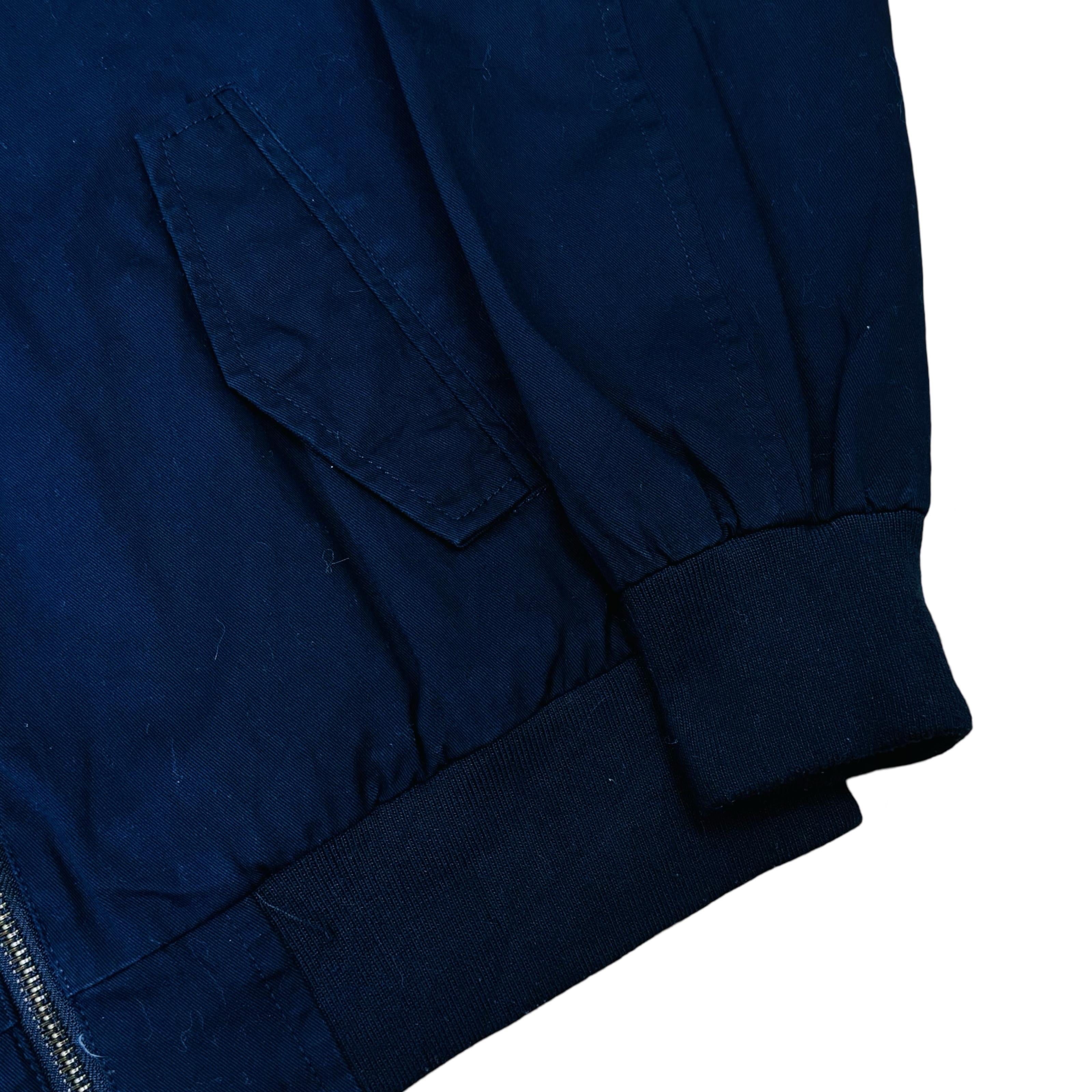 Bershka Navy Blue Harrington Jacket | Small