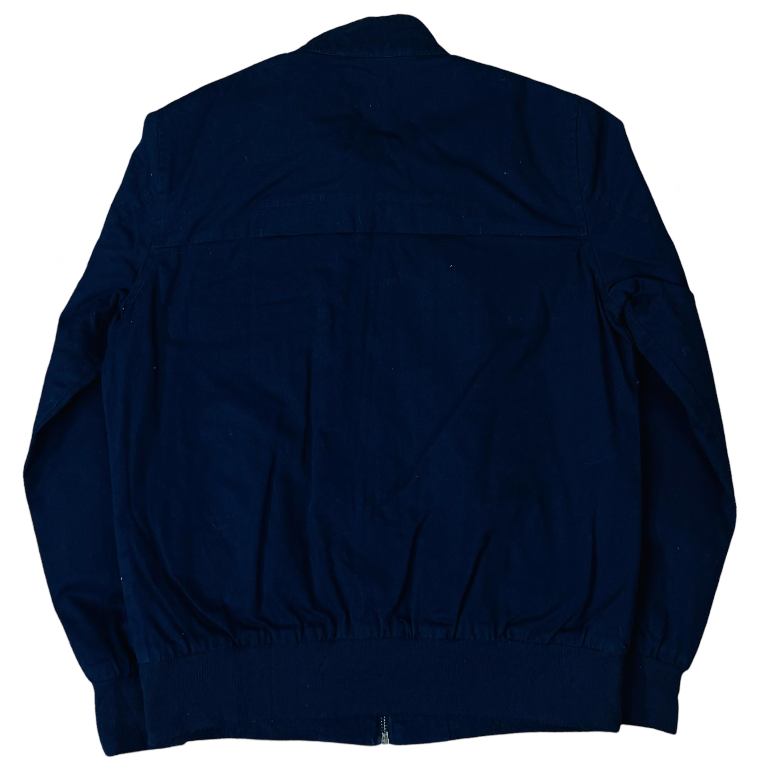 Bershka Navy Blue Harrington Jacket | Small