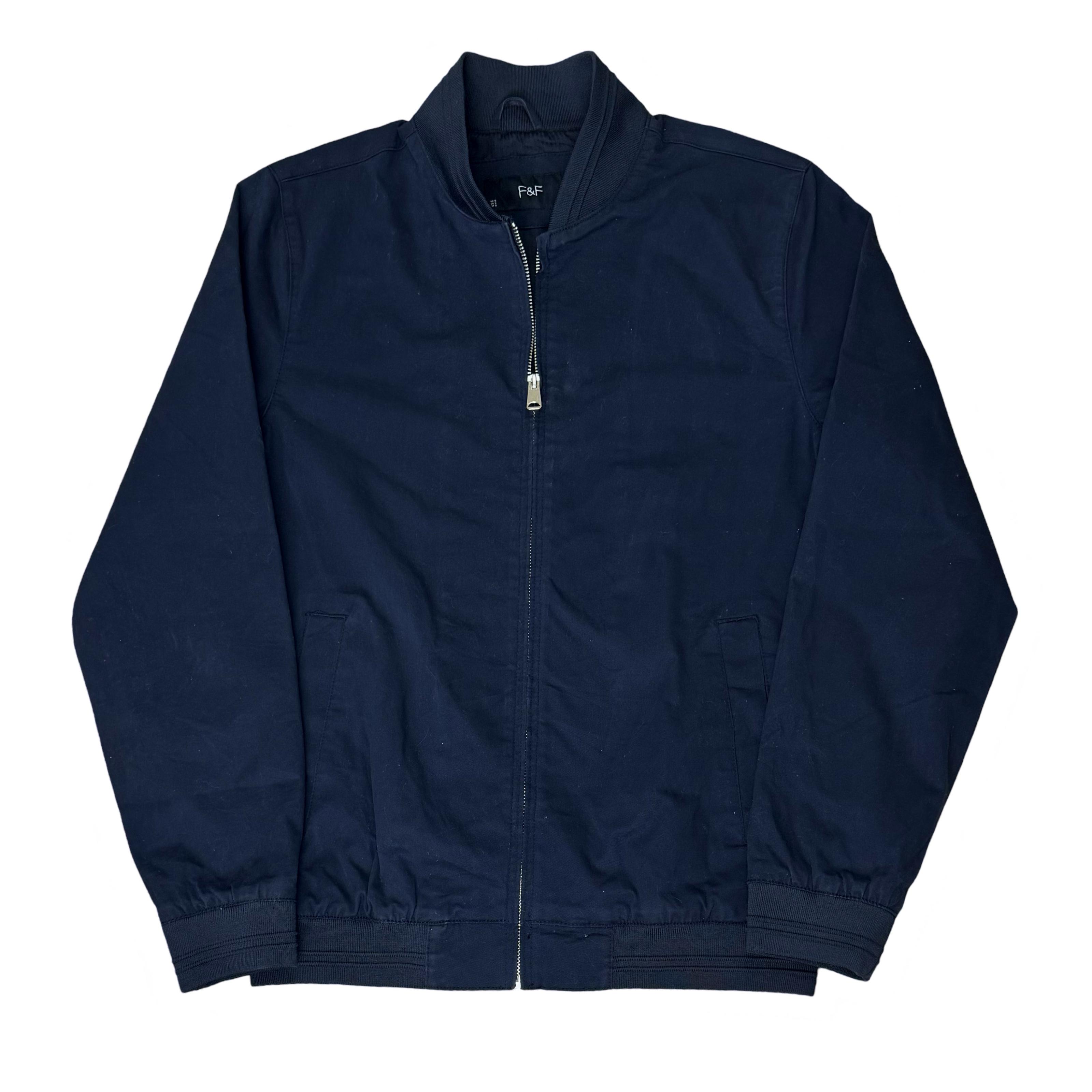 F&F Midnight Blue Bomber Jacket | Small