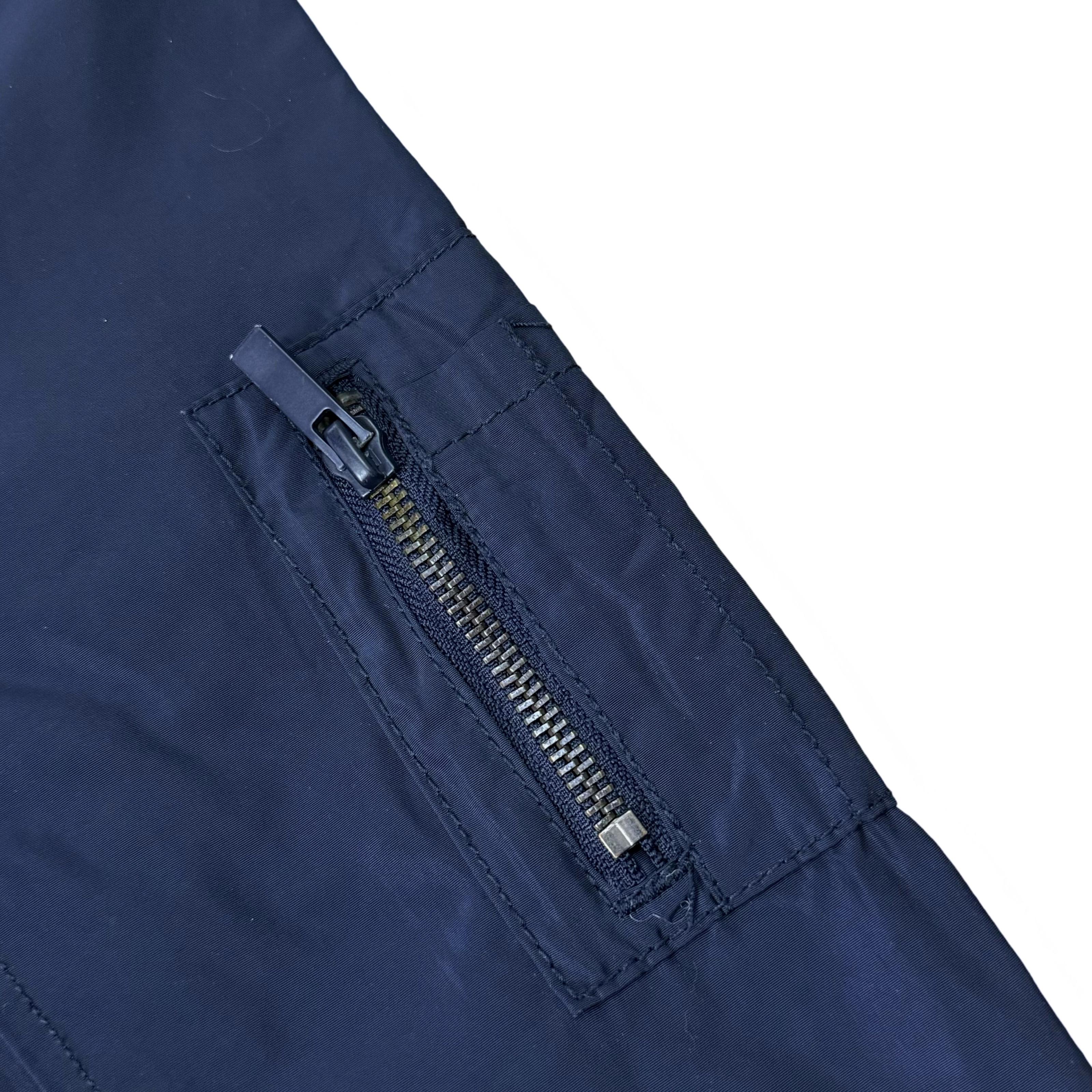 Celio Navy Blue Bomber Jacket | Large