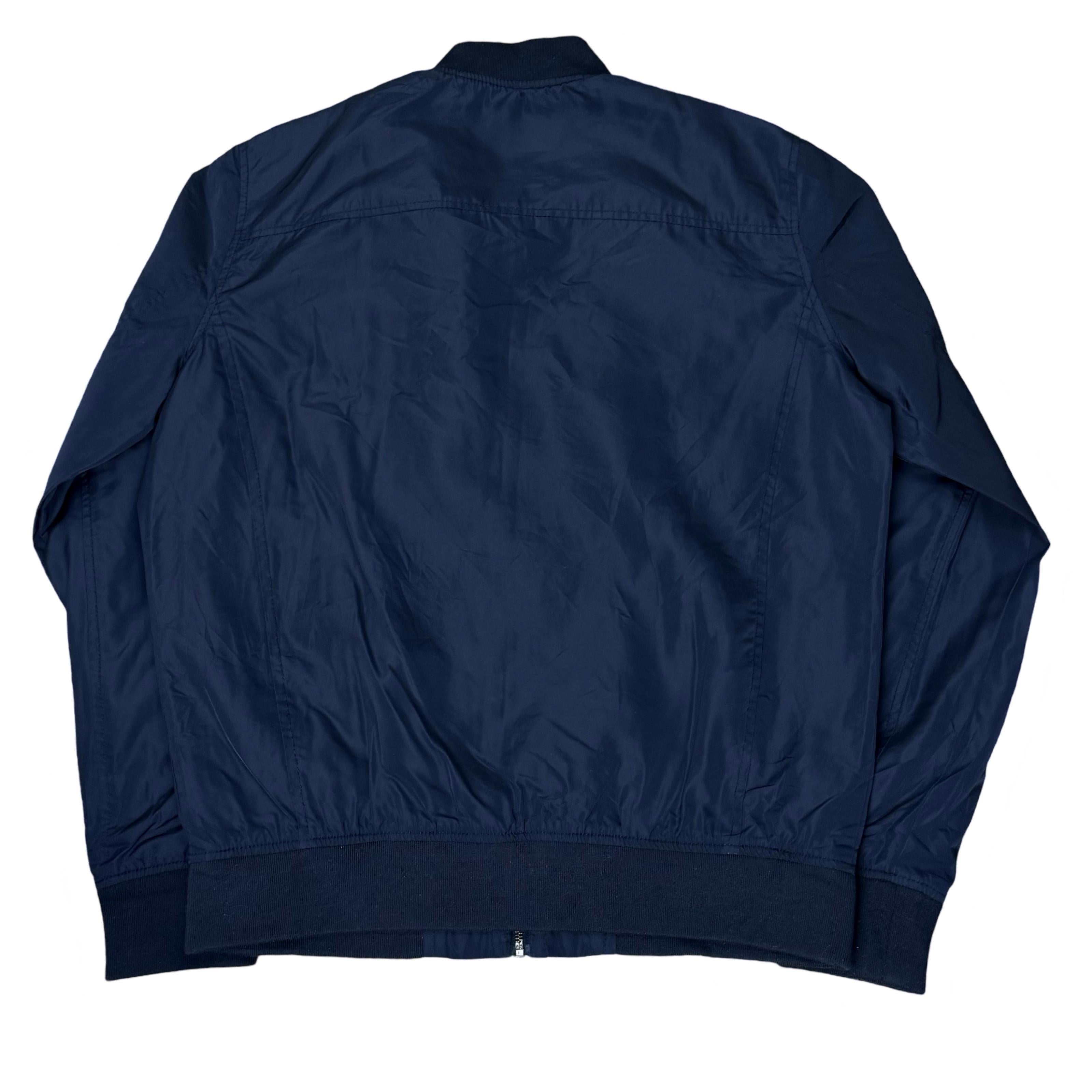 Celio Navy Blue Bomber Jacket Large –