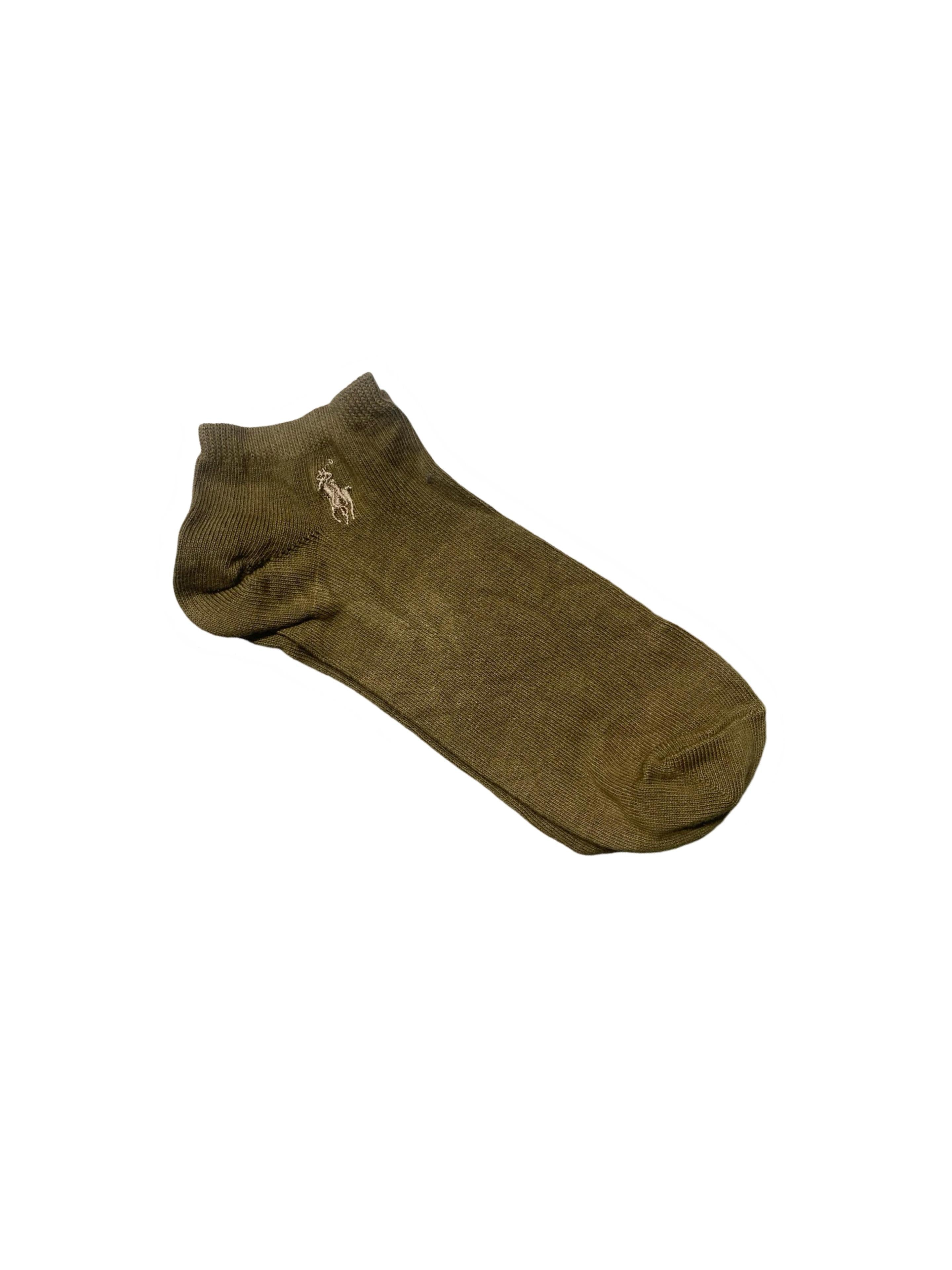 Polo Ralph Lauren Men’s No-Show Socks – Earth Tone Collection | Pack of 3 | Size: US 6-12