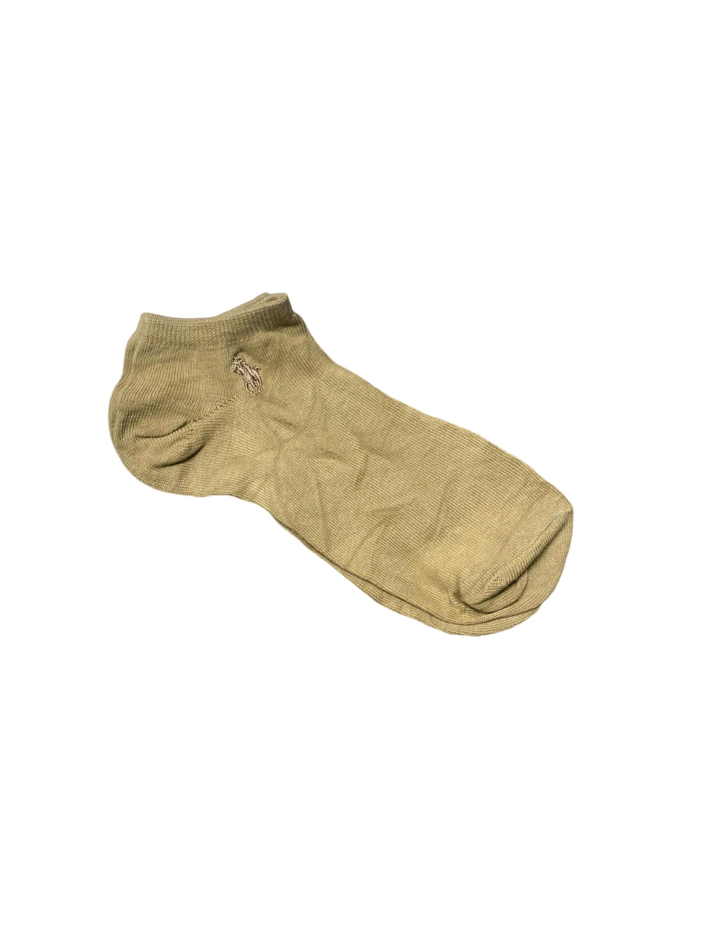 Polo Ralph Lauren Men’s No-Show Socks – Earth Tone Collection | Pack of 3 | Size: US 6-12