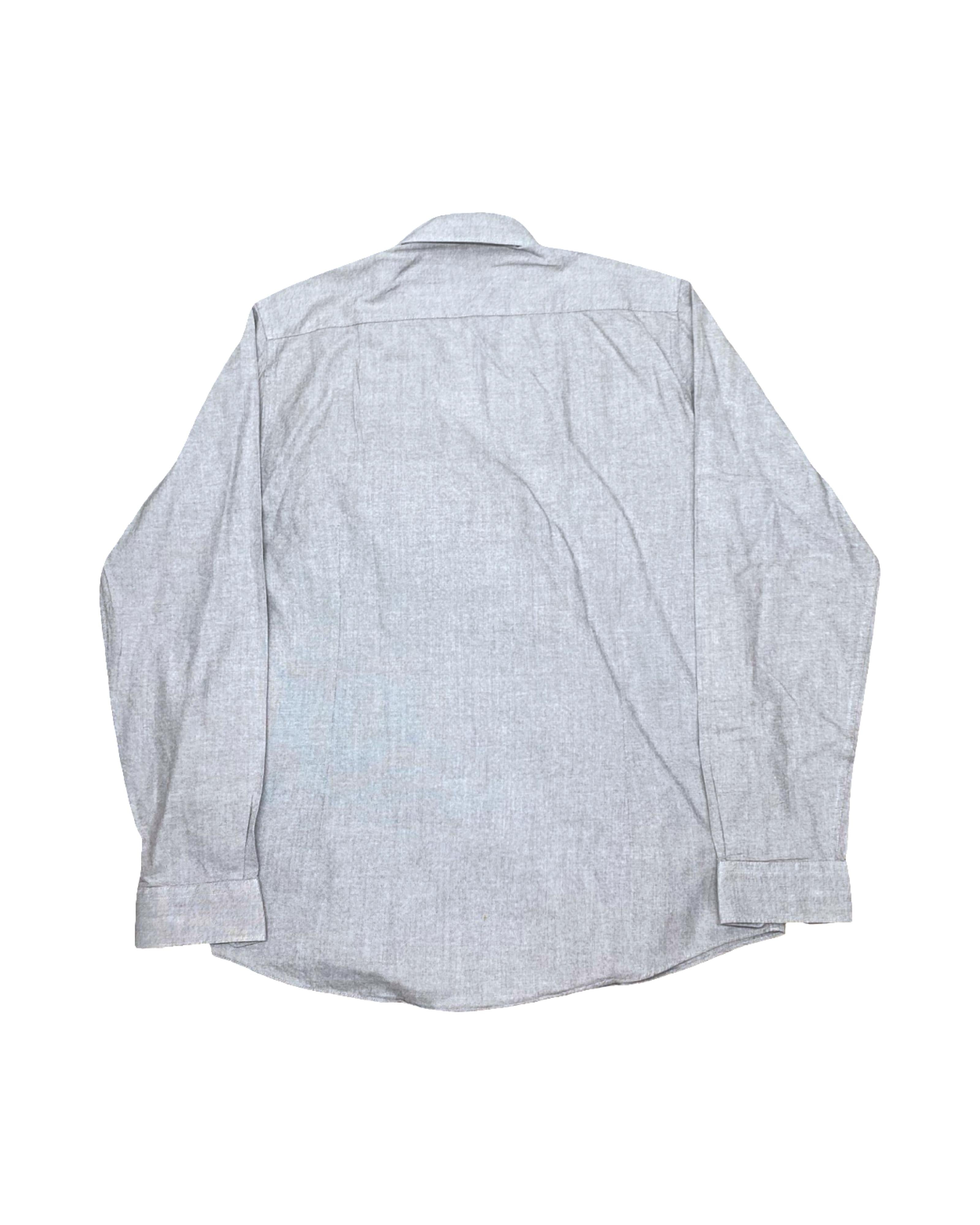 Primark Slim Fit Grey Shirt | Medium | Chest 22”
