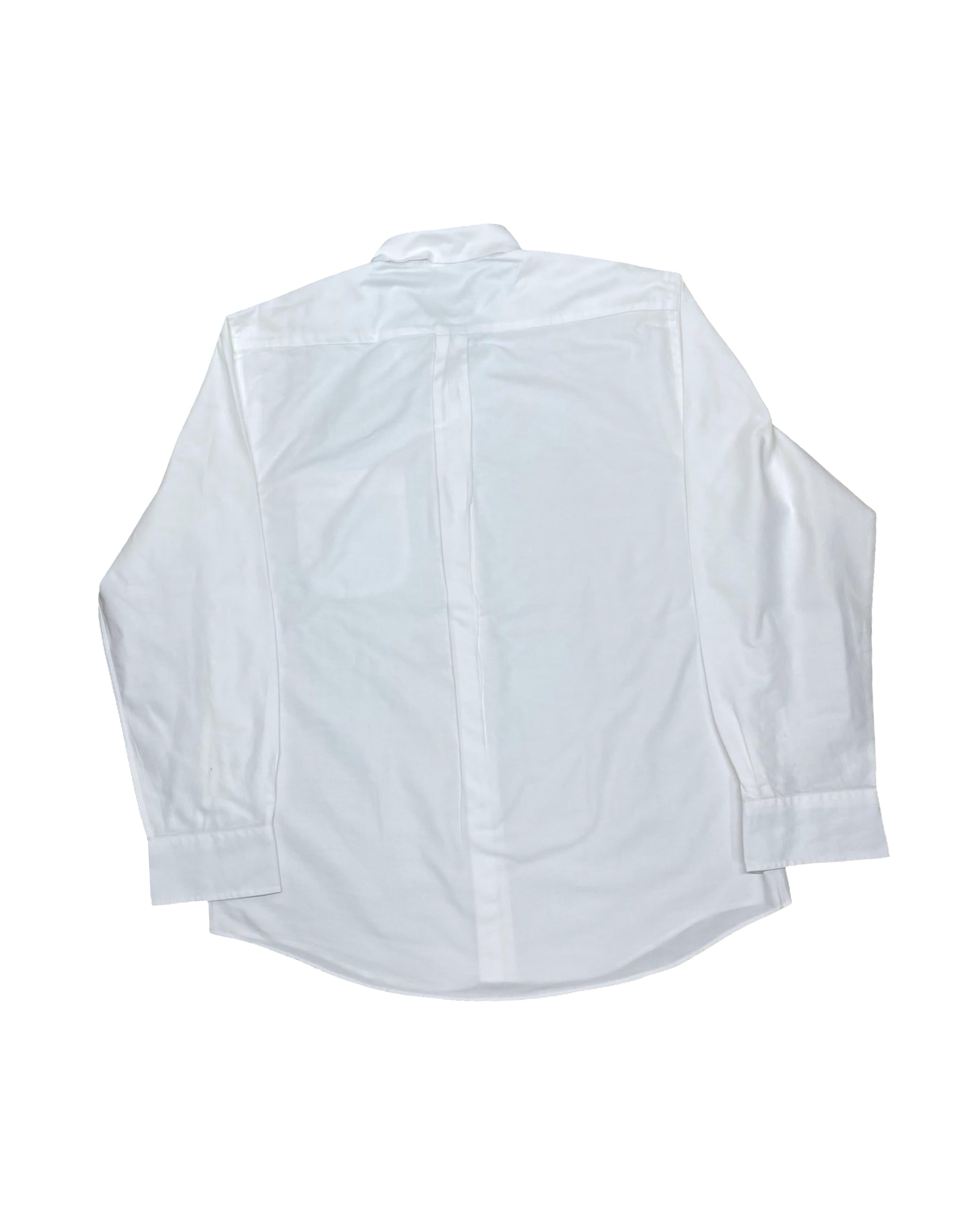 Mark & Spencer White Oxford Shirt | Size Large | Chest 24”