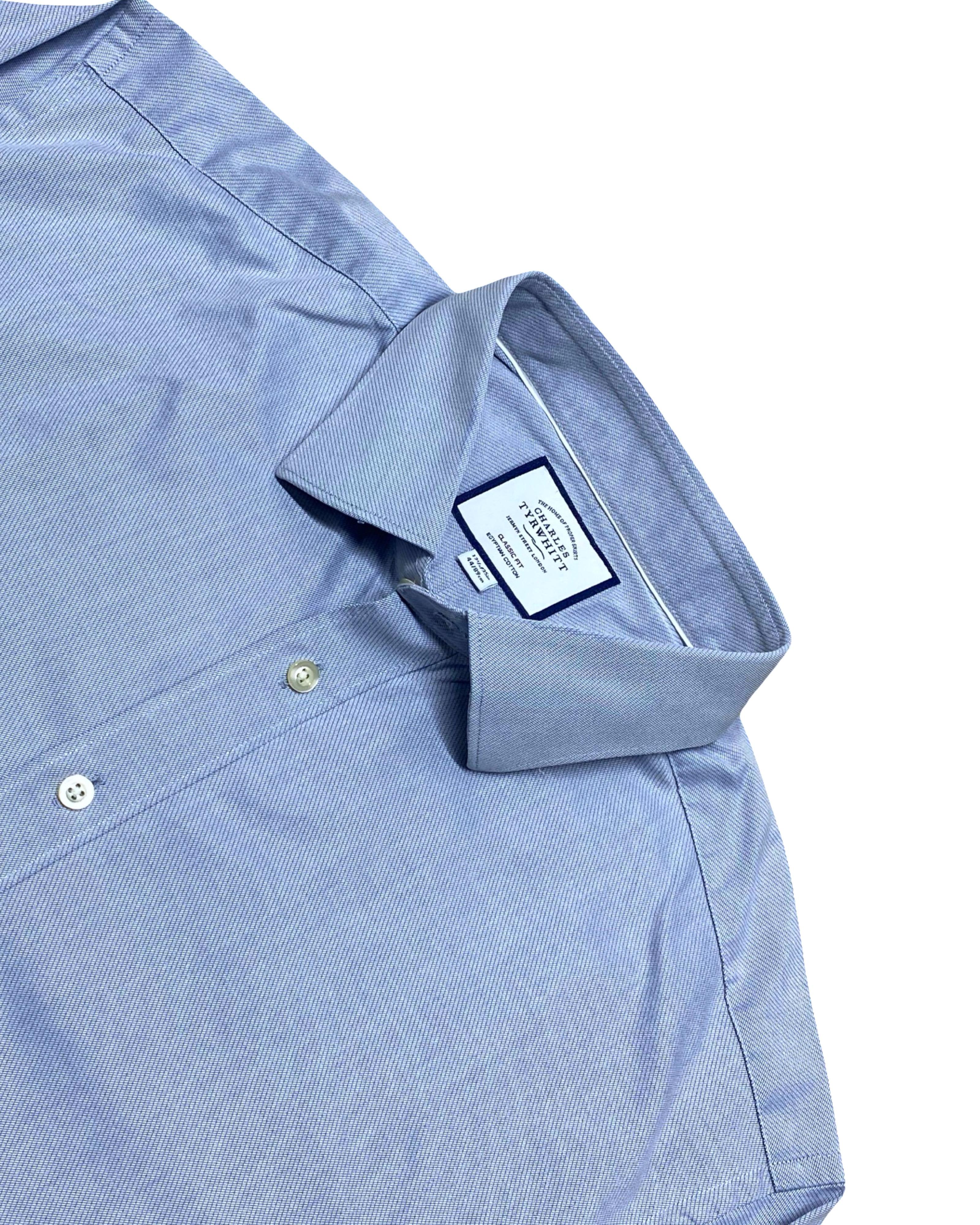 Charles Tyrwhitt Blue Dress Shirt | XL | Chest 26.5”