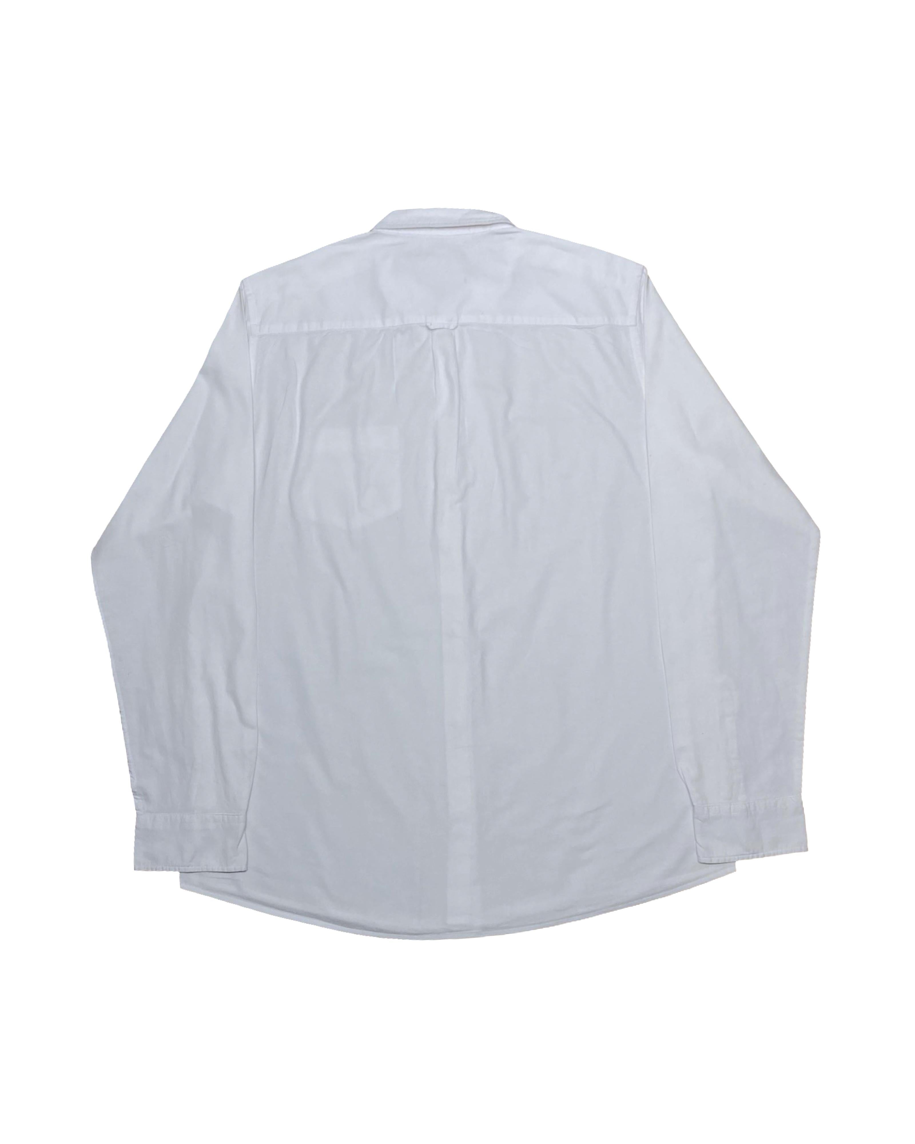 Primark White Slim Fit Shirt | Large | Chest 24.5”