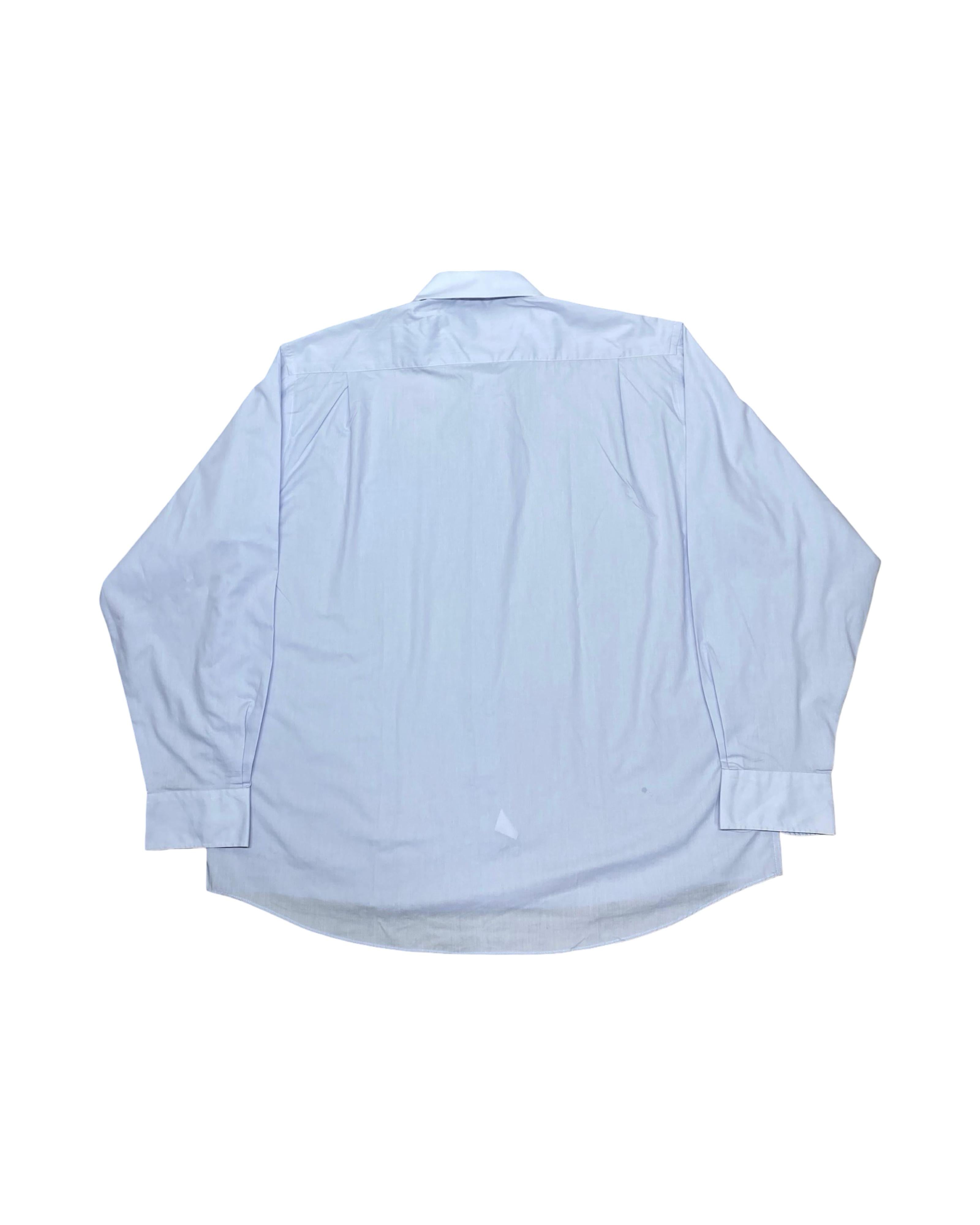 Fellini Light Blue Non-Iron Shirt | XXL | Chest 28.5”