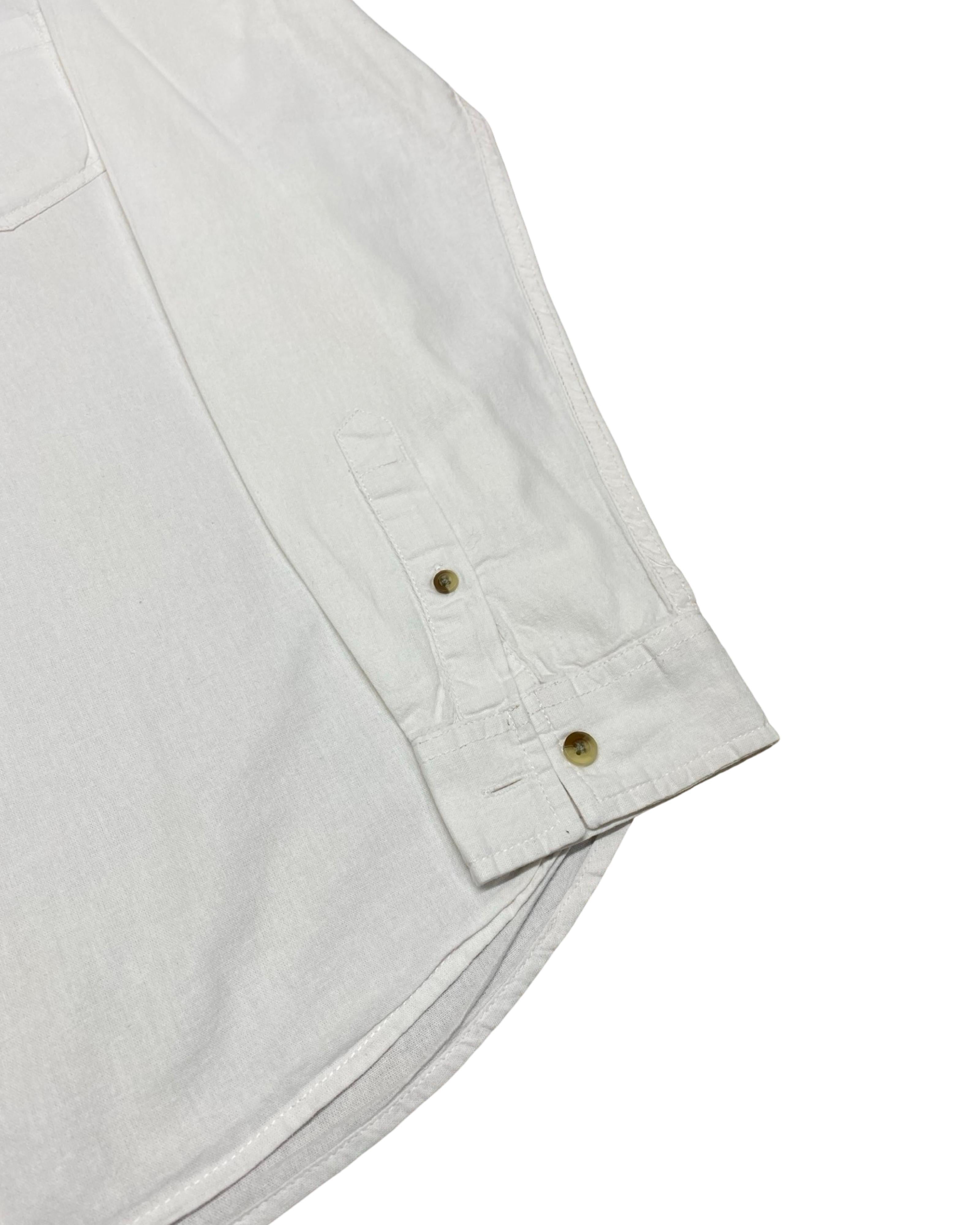 Cedar Wood State White Oxford Shirt | Medium | Chest 21”