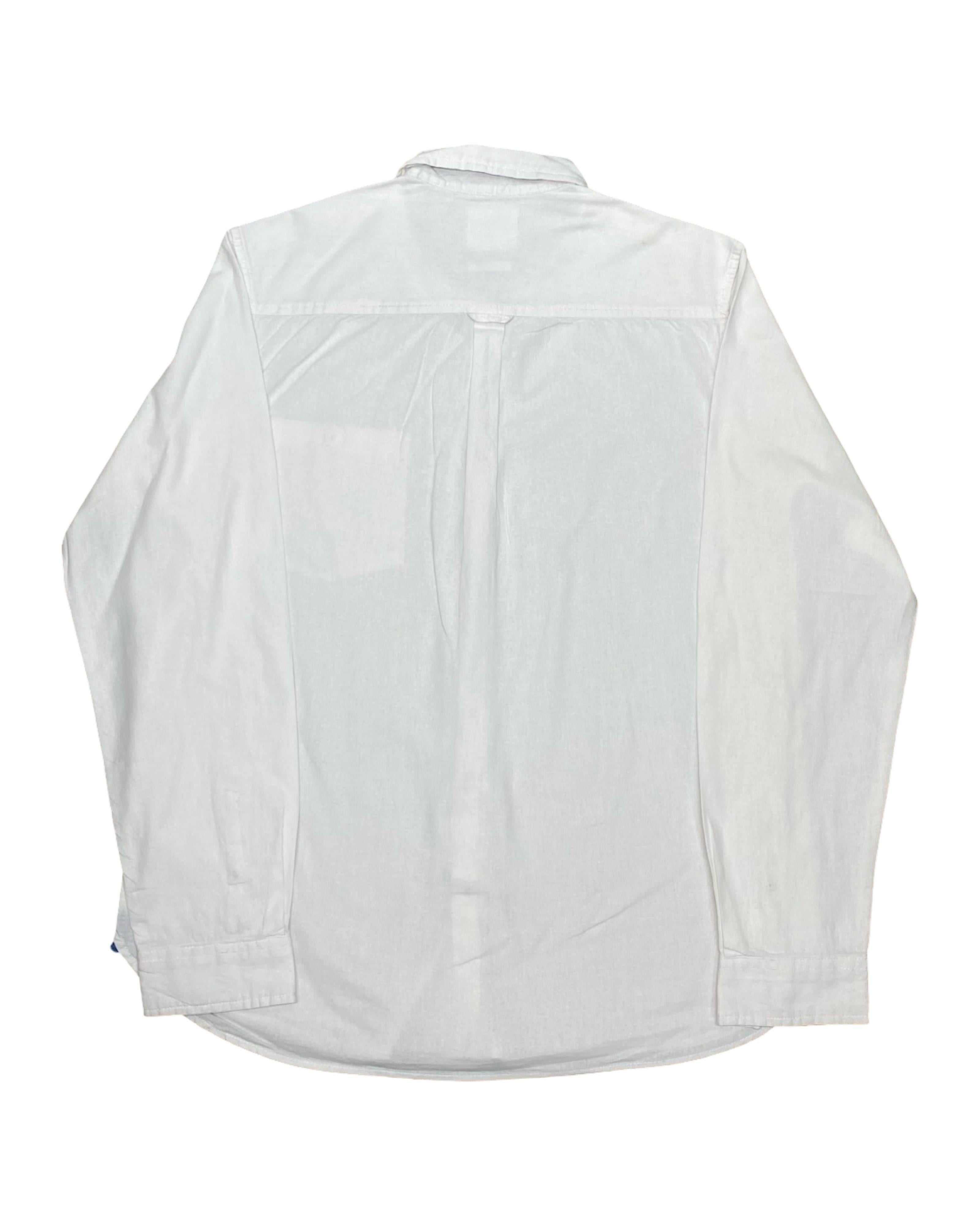 Cedar Wood State White Oxford Shirt | Medium | Chest 21”
