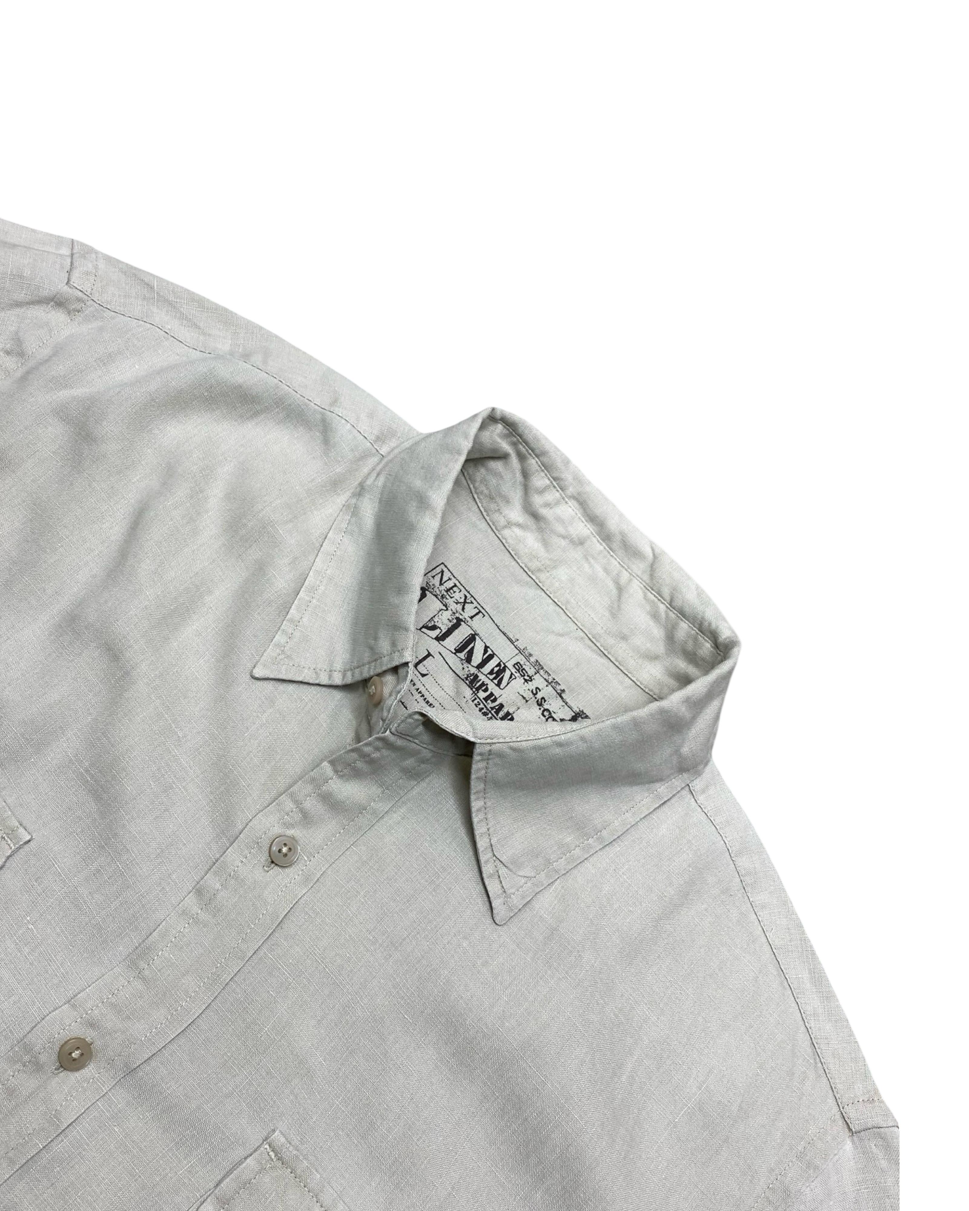 Next Linen Shirt | Size L | Chest 23.5”