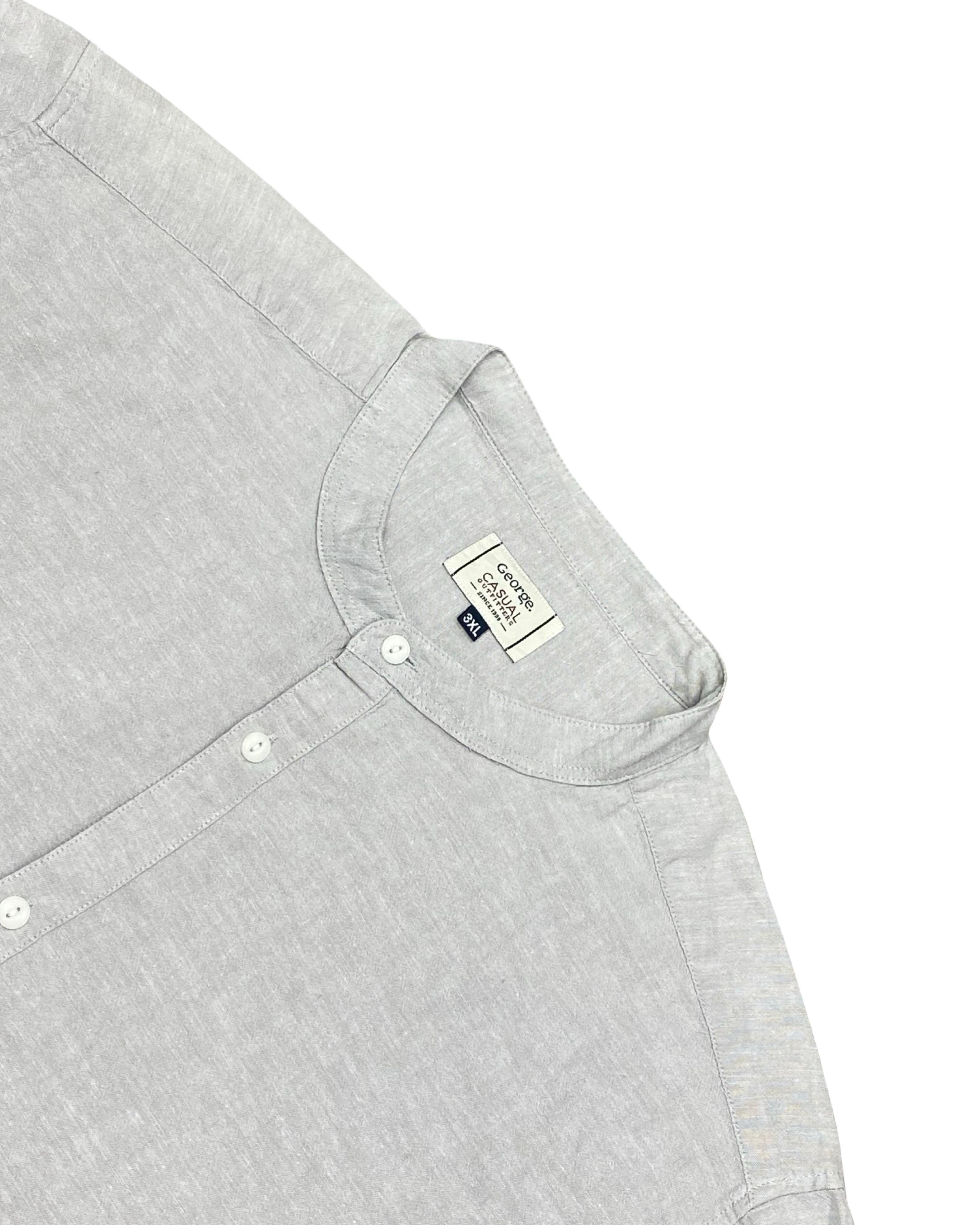 George Casual Grey Shirt | 3XL | Chest 28.5”