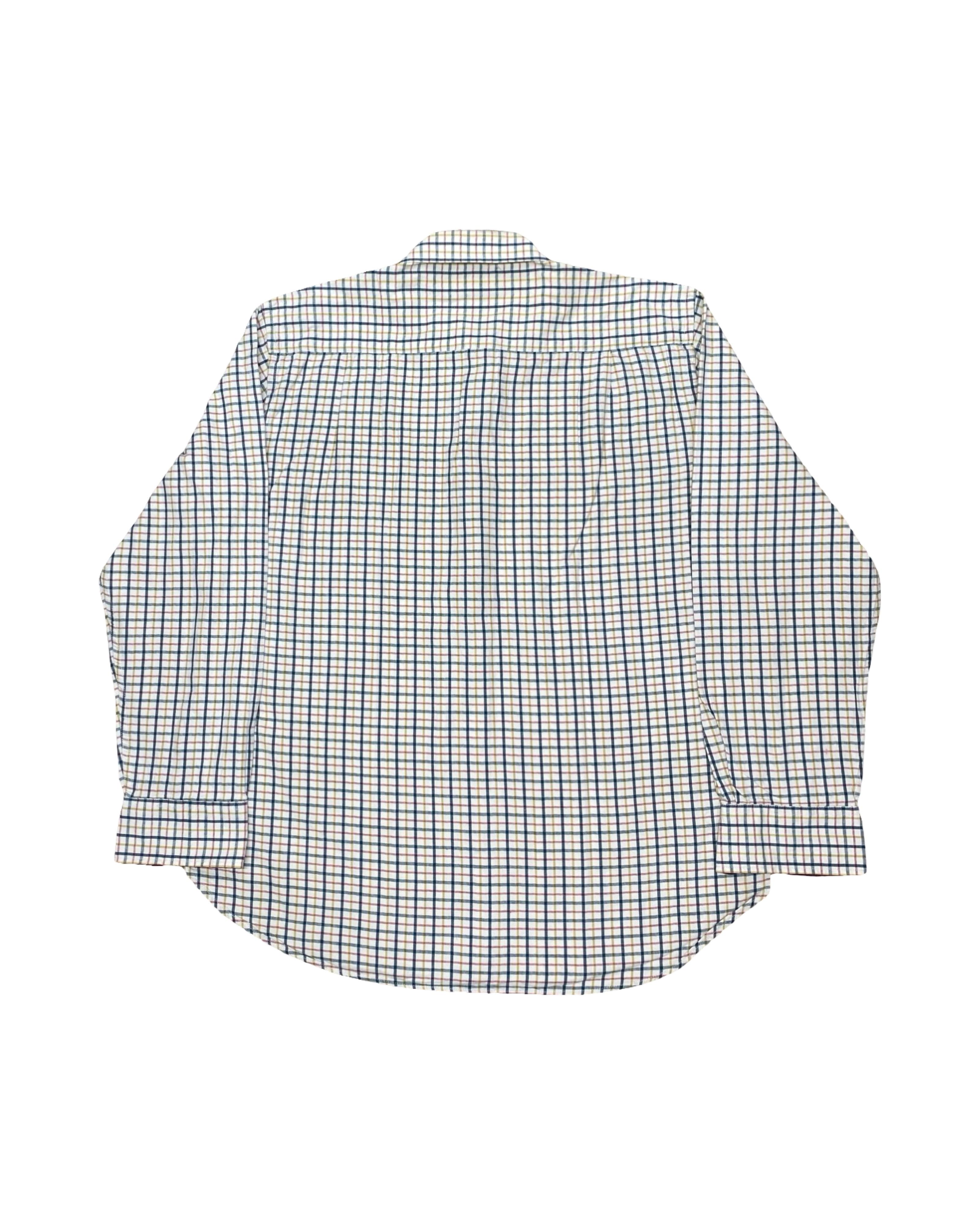 Samuel Windsor Multicolor Check Shirt | Size L | Chest 23”