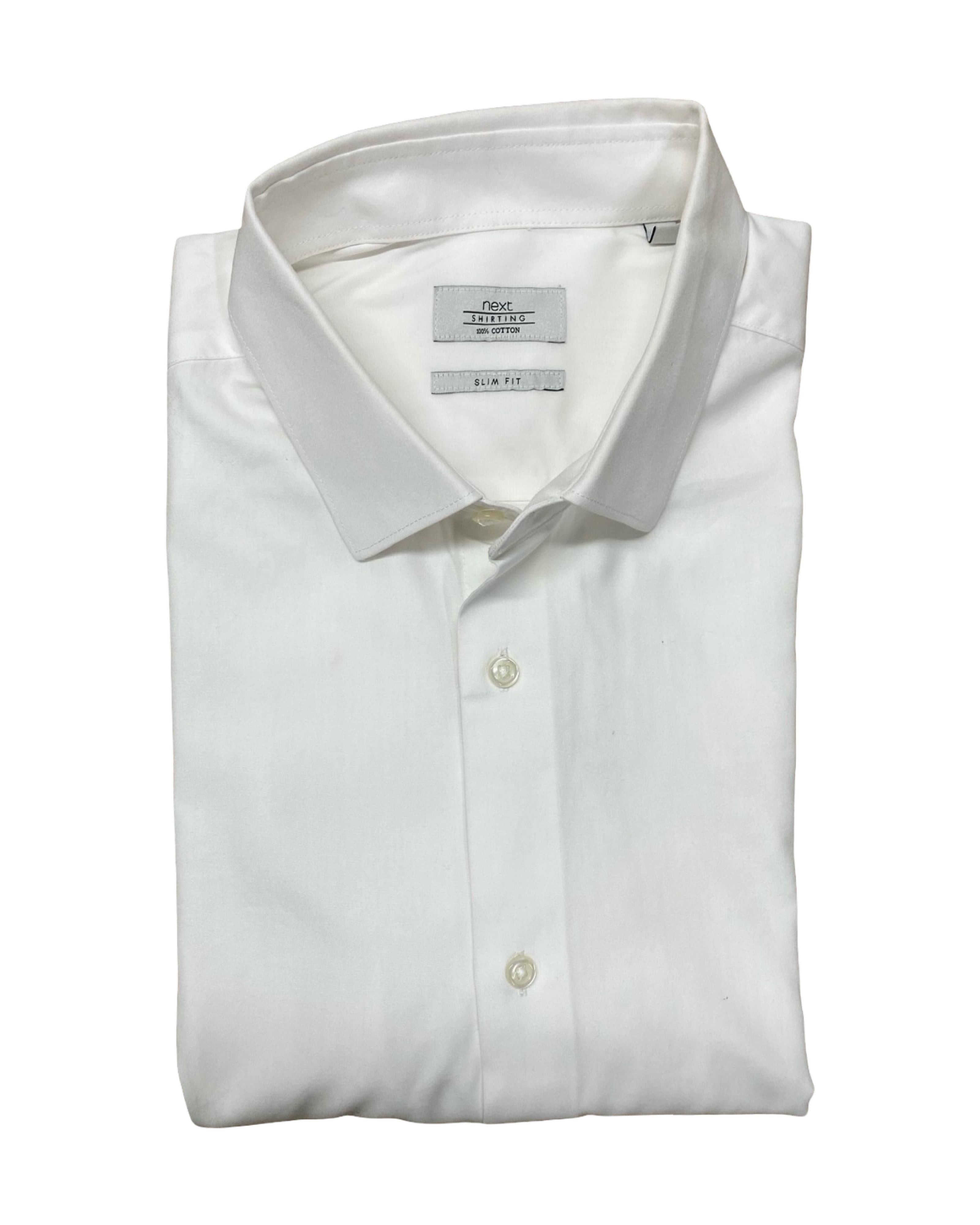 Next White Shirt | M | Chest 22”