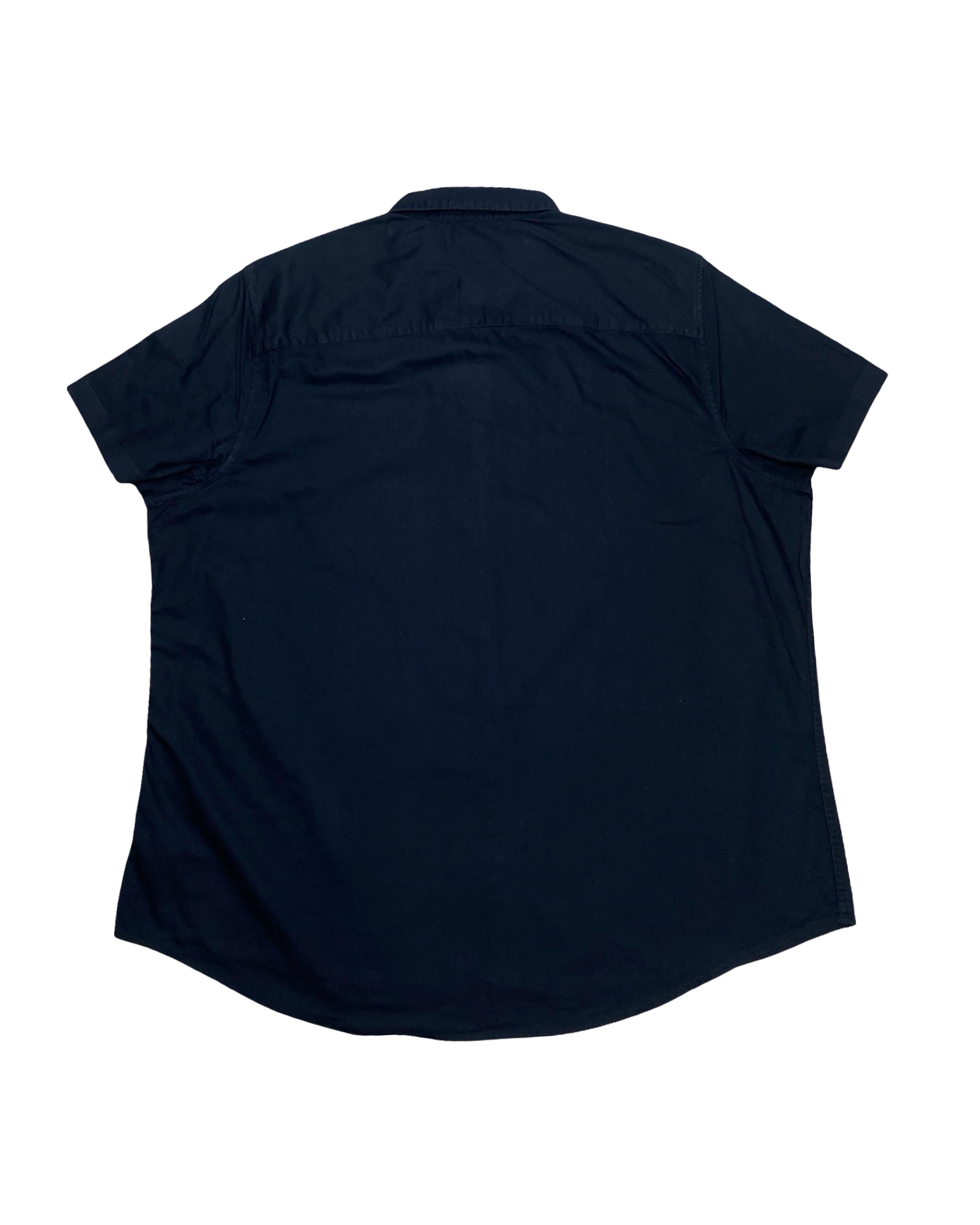 F&F Black Organic Cotton Shirt | XL | Chest 29”