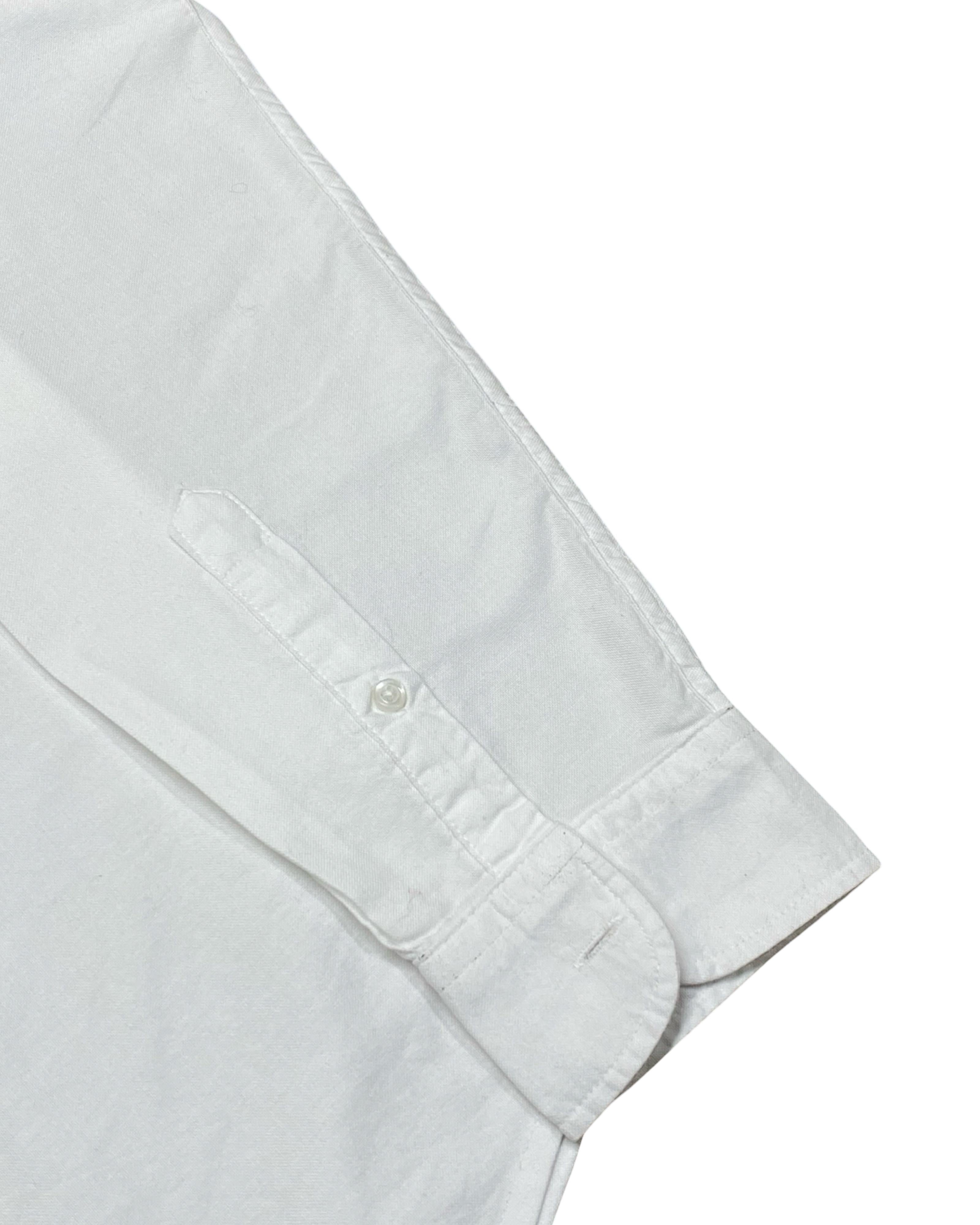 M&S Light Blue Button-Up Shirt | Large | Chest 23”