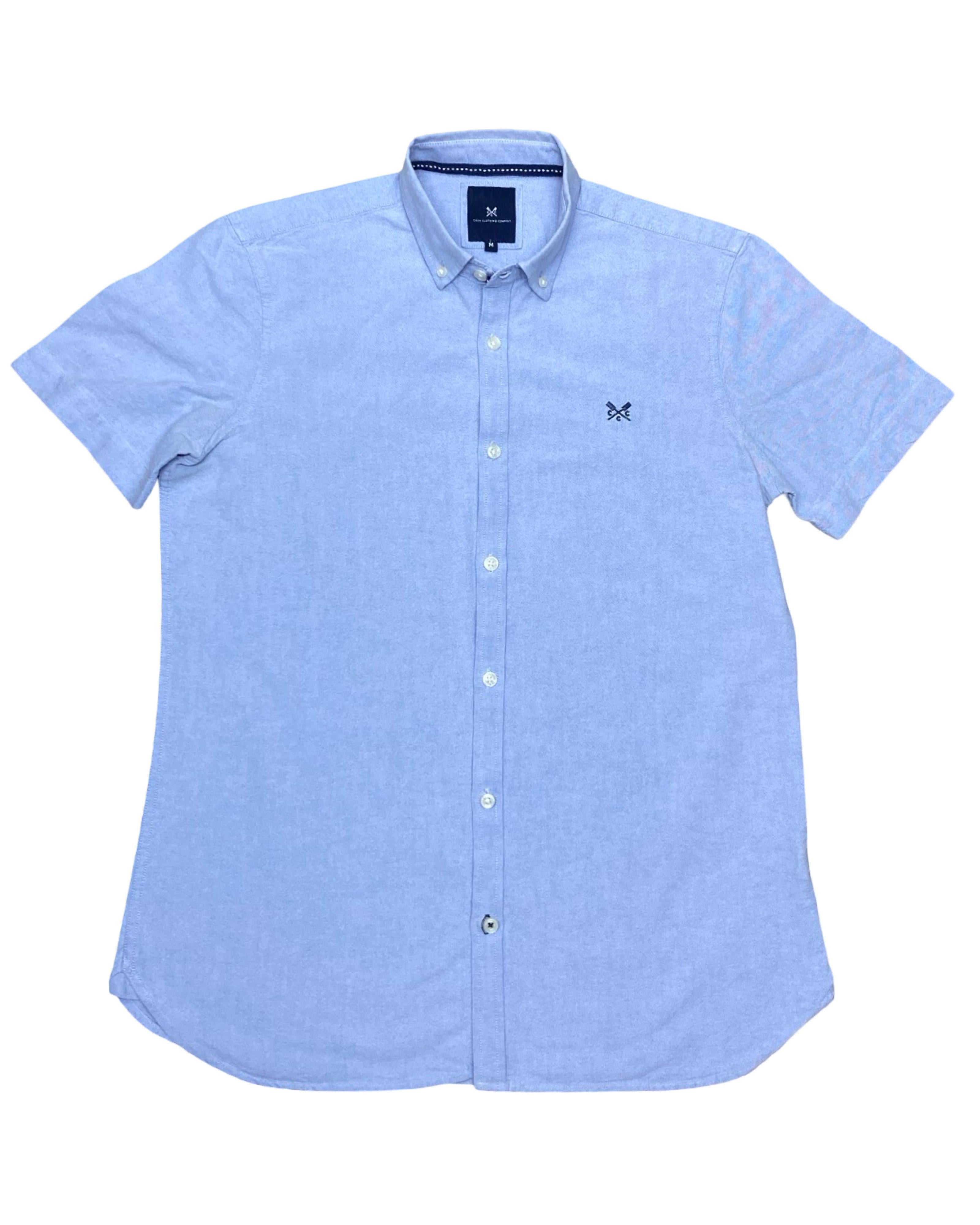 Crew Clothing Company Blue Oxford Shirt | Medium | Chest 21”