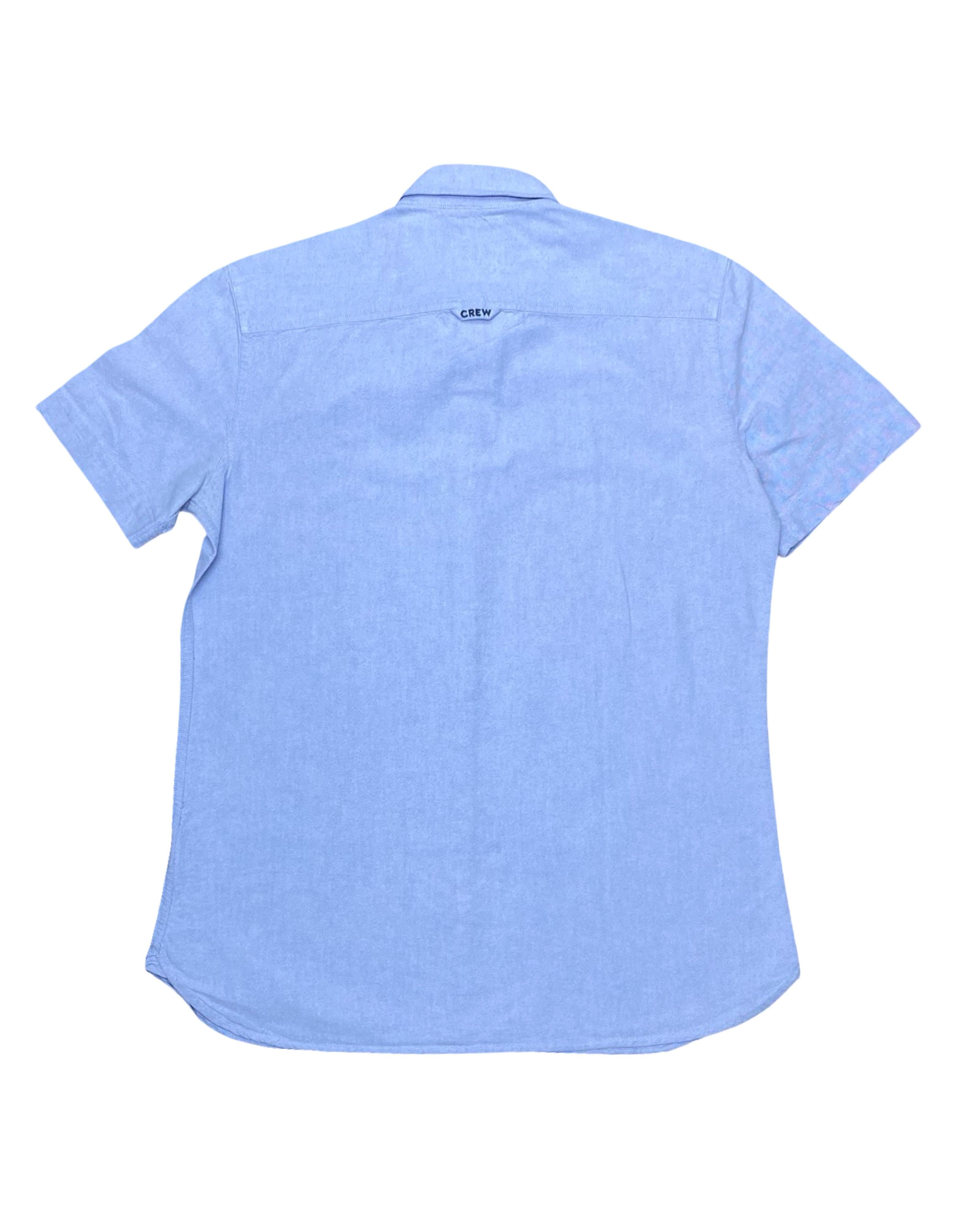 Crew Clothing Company Blue Oxford Shirt | Medium | Chest 21”