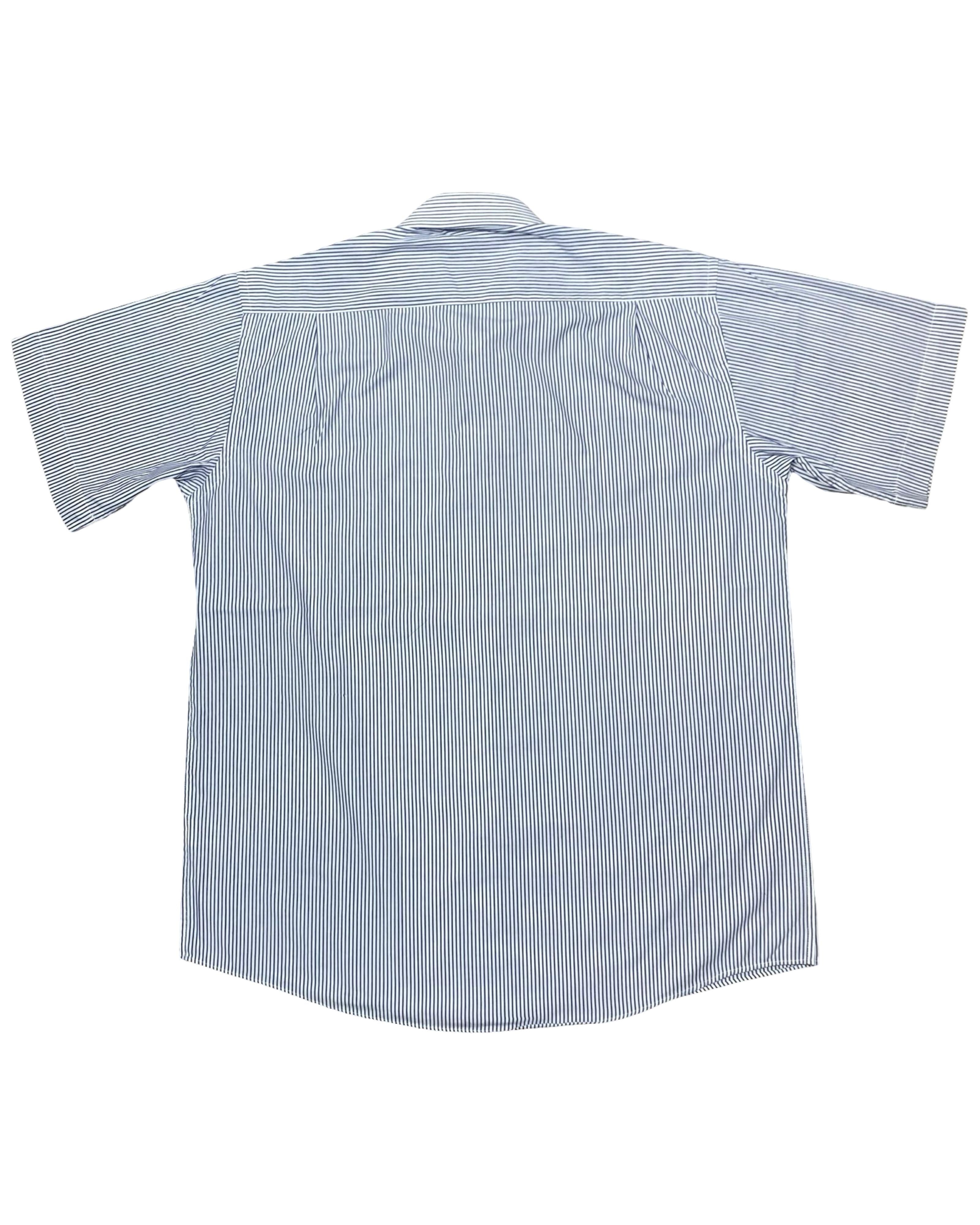 Cedarwood State Blue Pinstripe Shirt | Large | Chest 24”