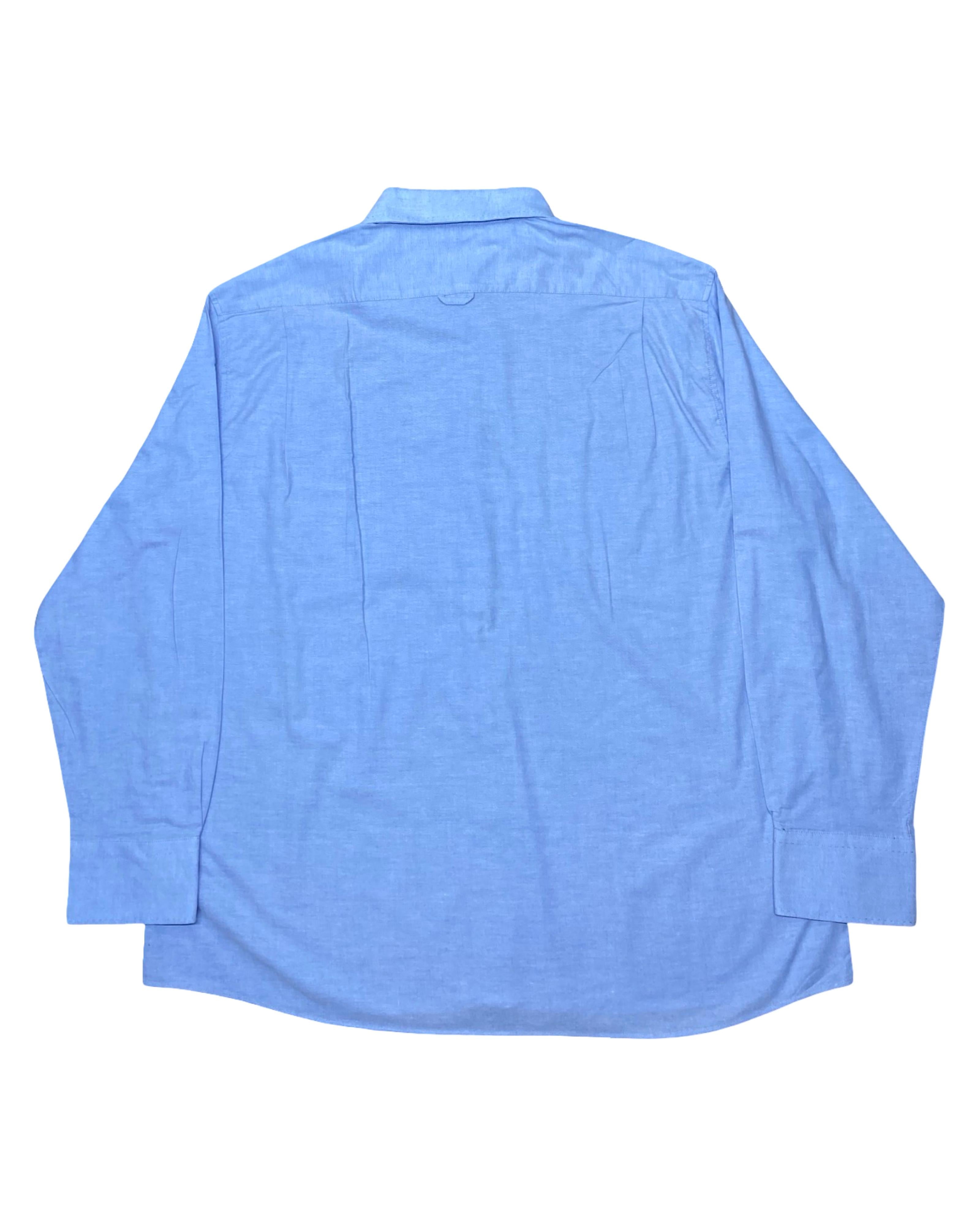 Ben Sherman Blue Oxford Shirt | XL | Chest 27.5”