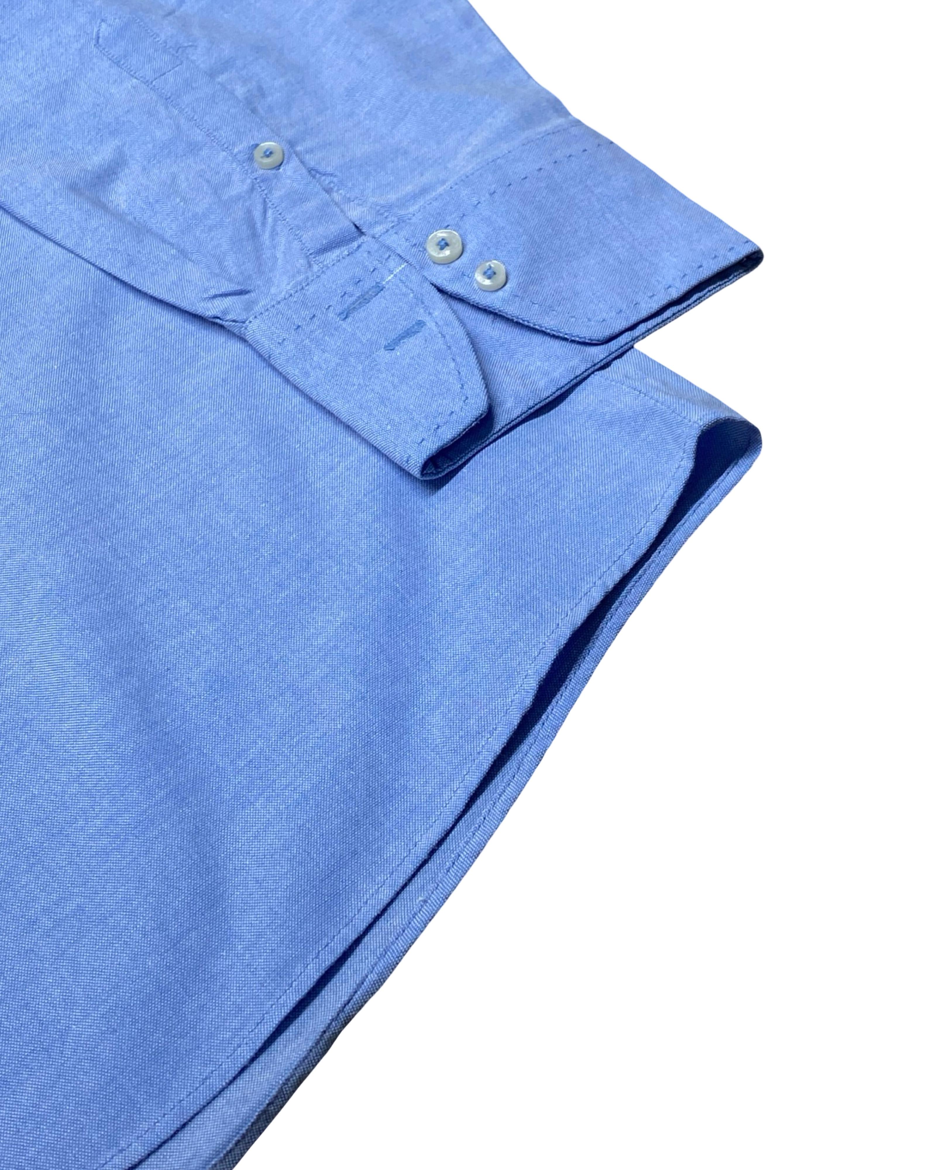 Ben Sherman Blue Oxford Shirt | XL | Chest 27.5”