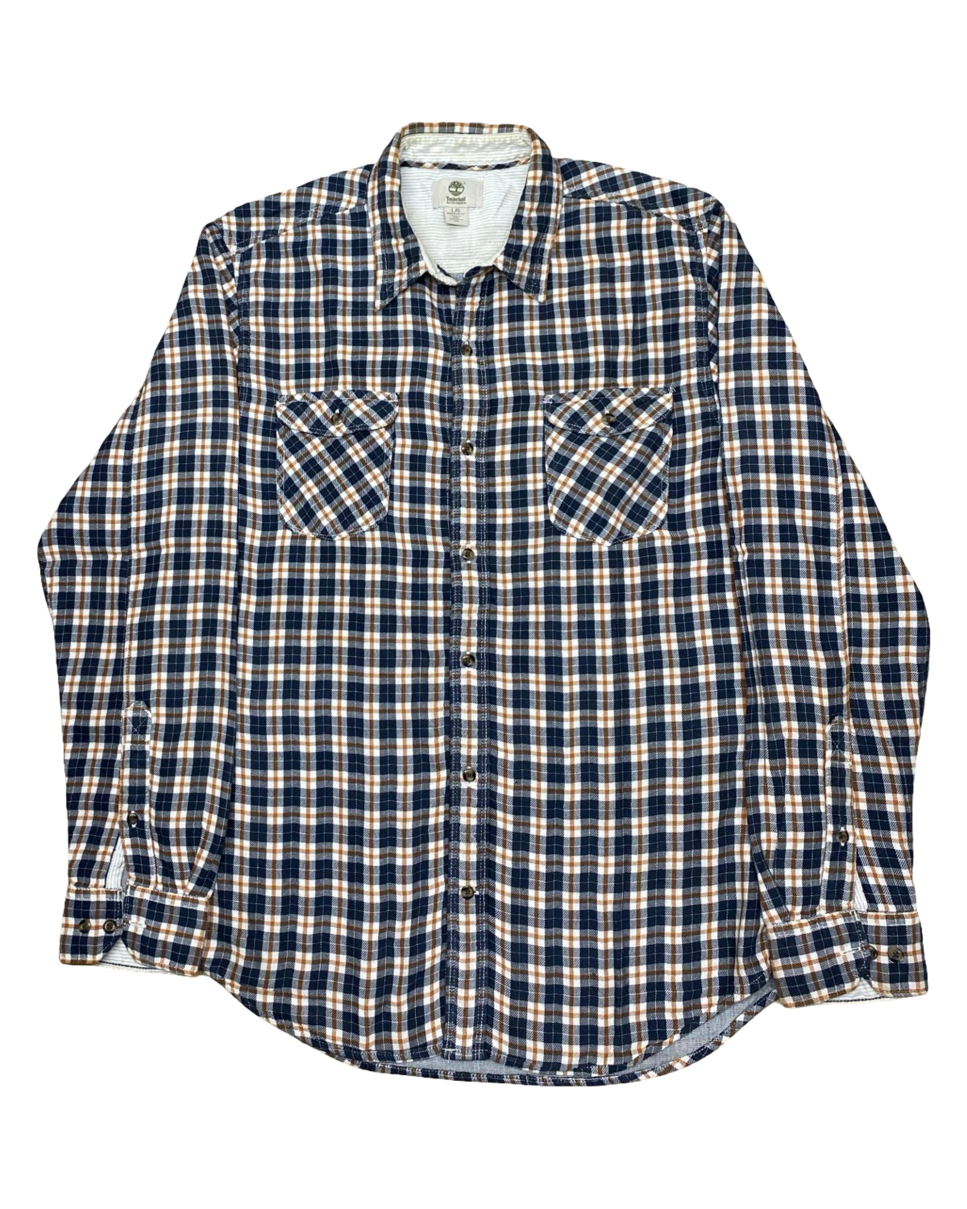 Timberland Flannel Check Shirt | Large | Chest 24”