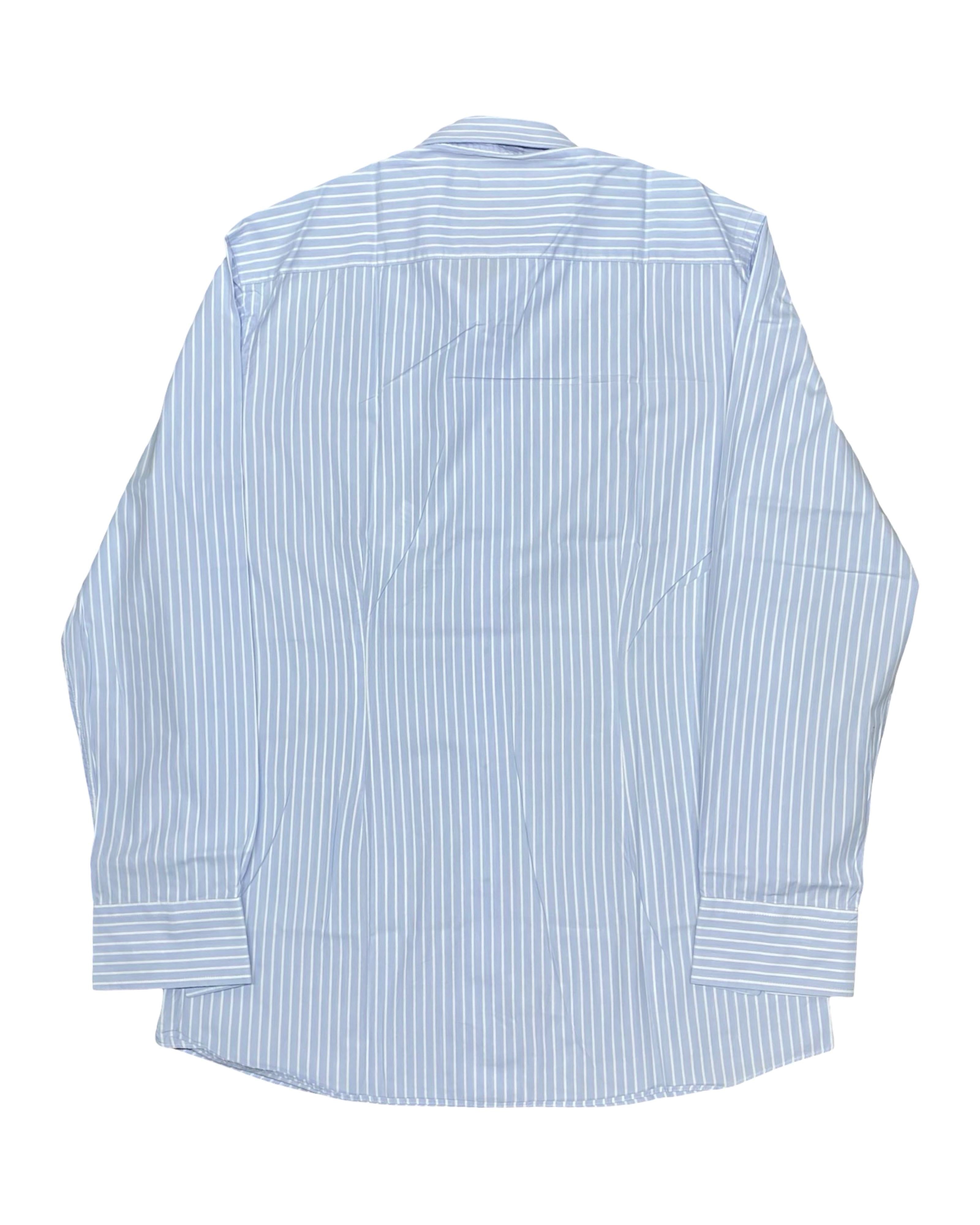 Next Signature Blue Stripe Shirt | Medium | Chest 22.5”