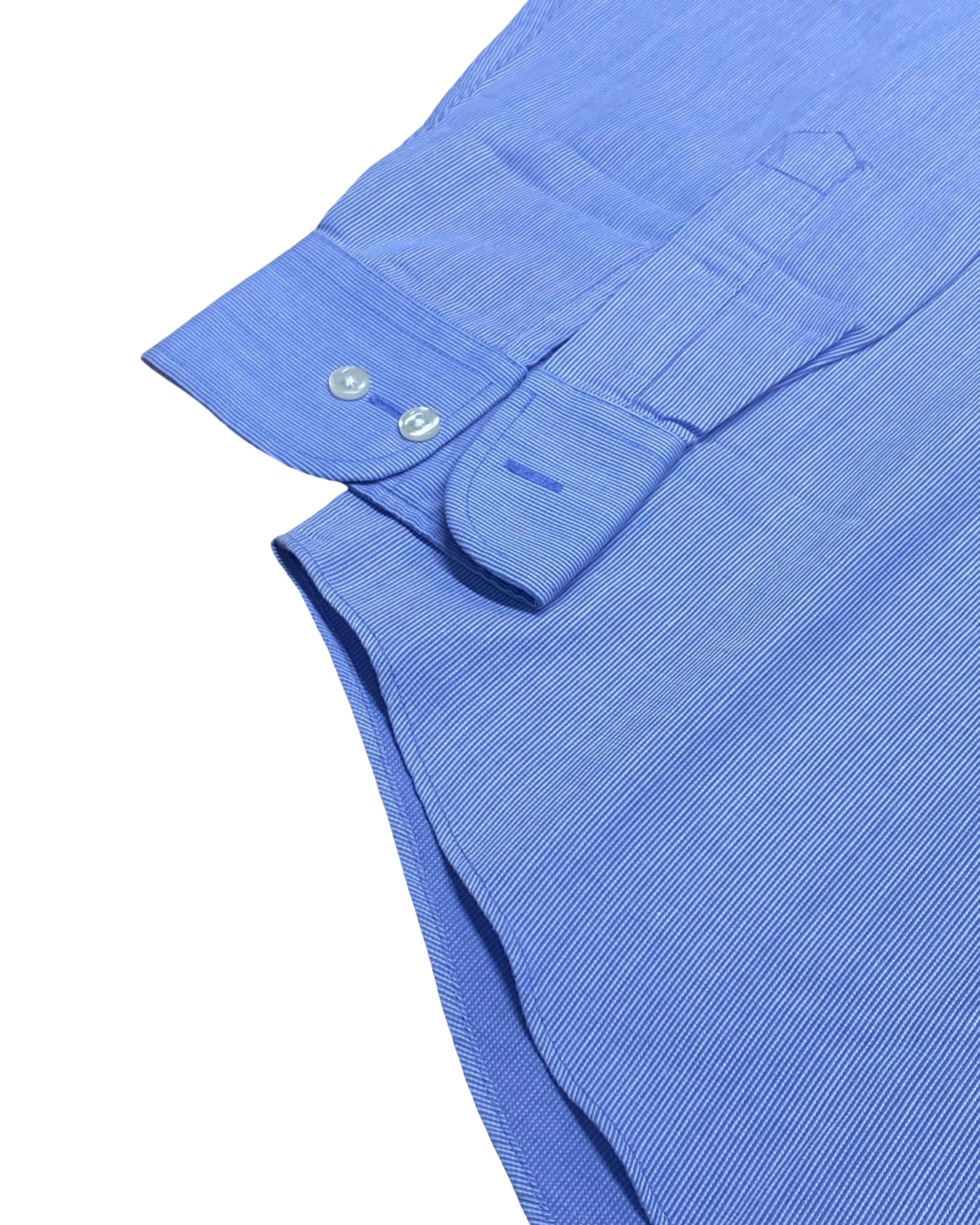 M&S Classic Blue Shirt | Large | Chest 25”