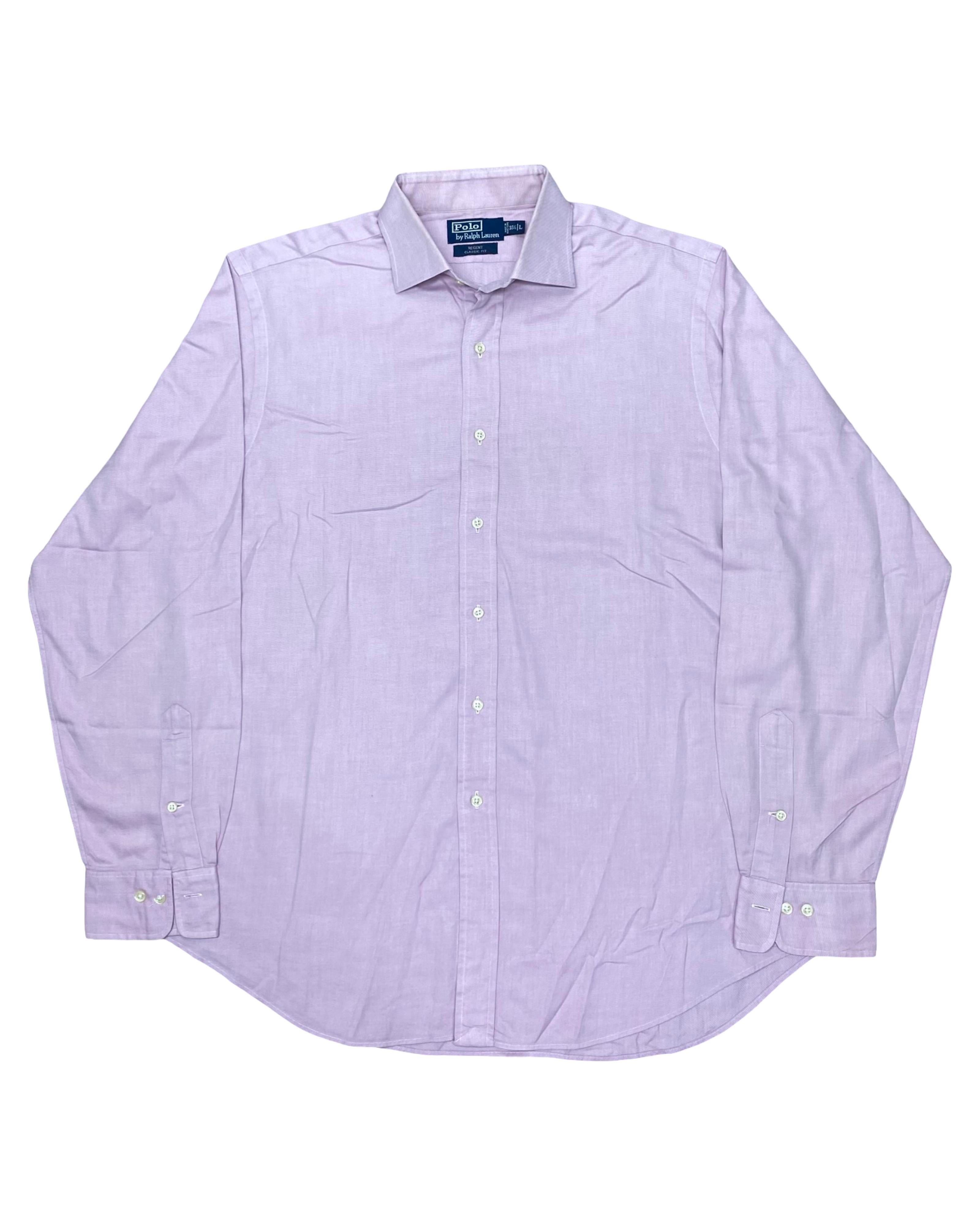 Polo Ralph Lauren Light Purple Dress Shirt | XL | Chest 27”