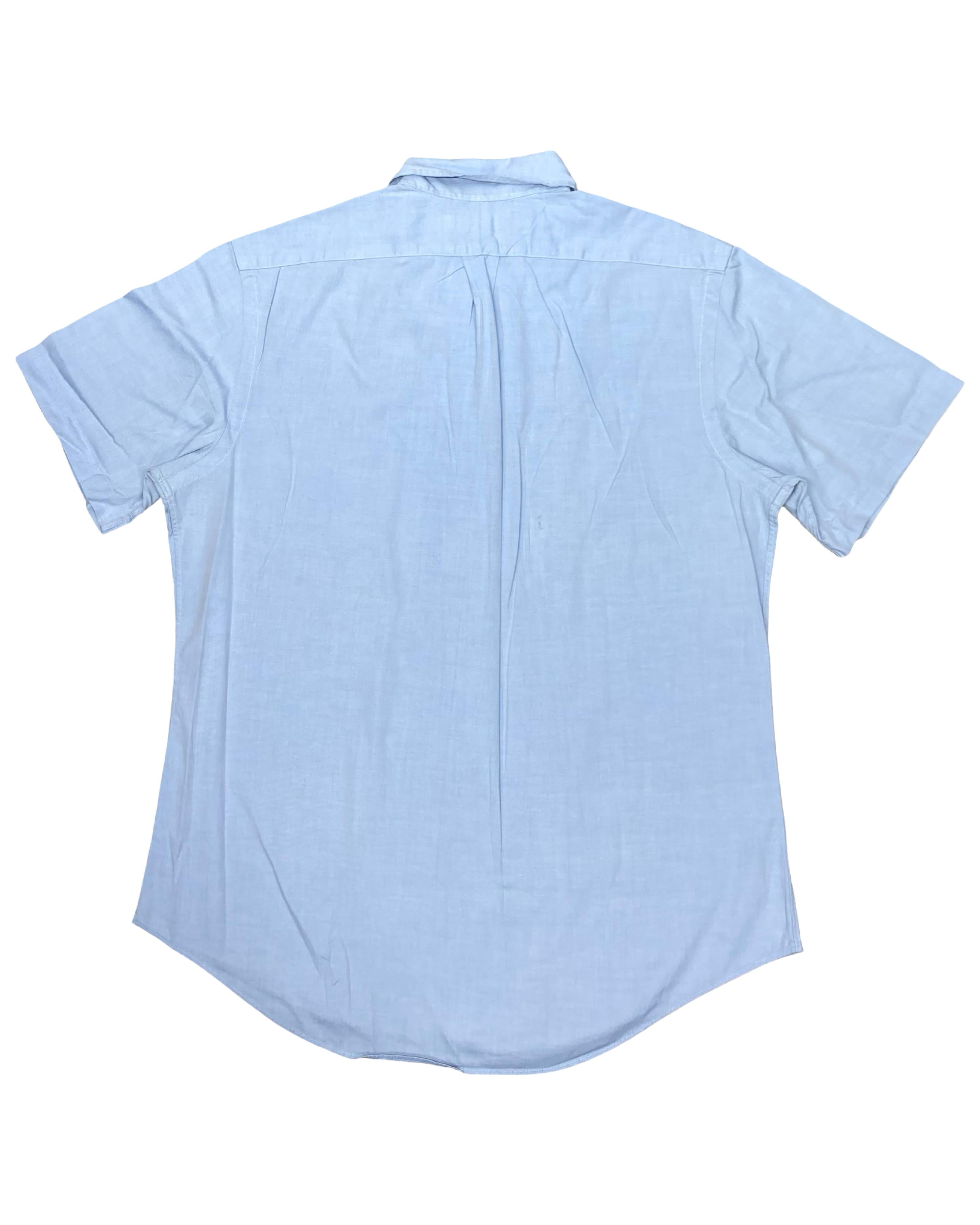 Polo Ralph Lauren Light Blue Short Sleeve Shirt | L | Chest 23.5”
