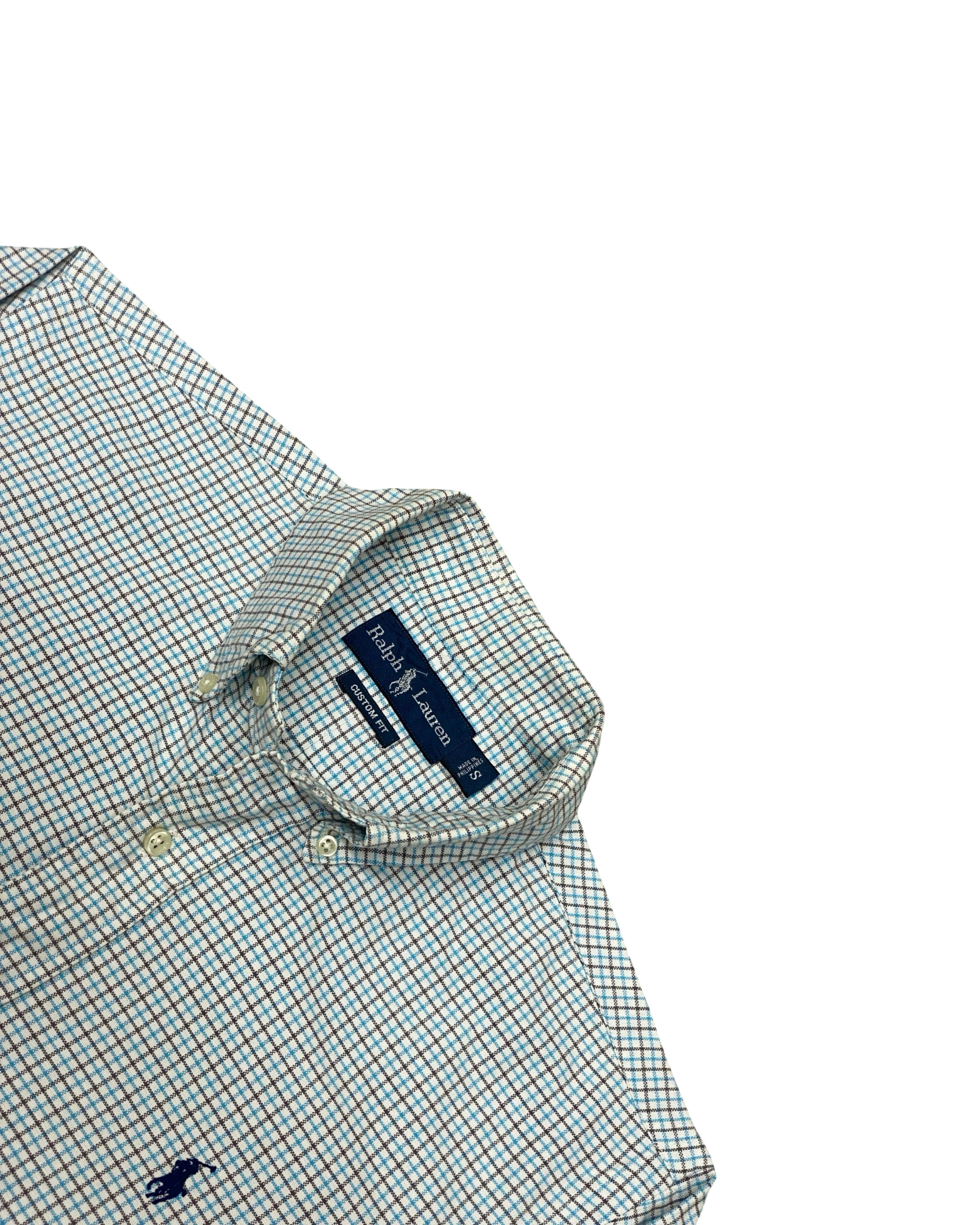 Polo Ralph Lauren Multicolor Micro-Check Shirt | M | Chest 21”