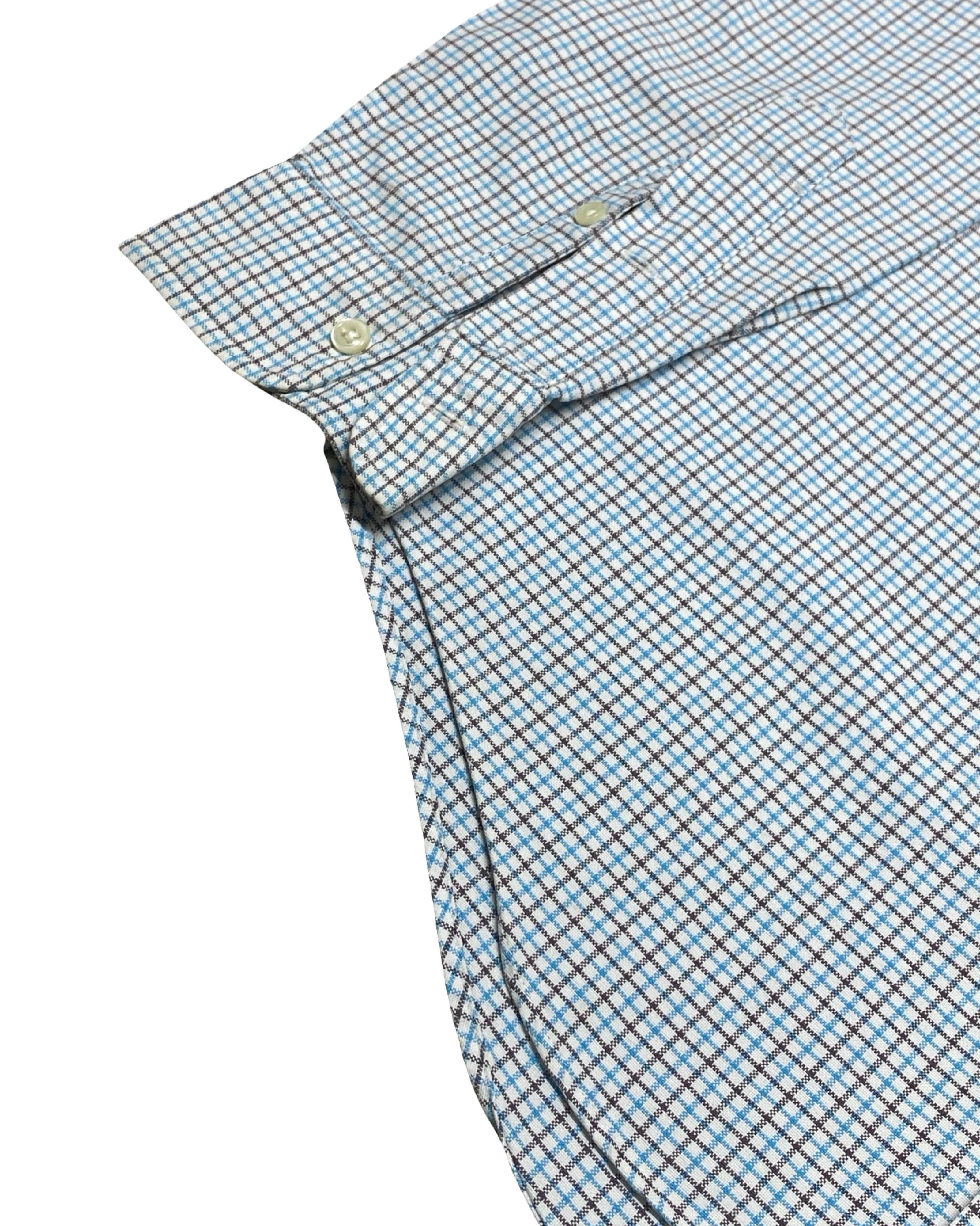 Polo Ralph Lauren Multicolor Micro-Check Shirt | M | Chest 21”
