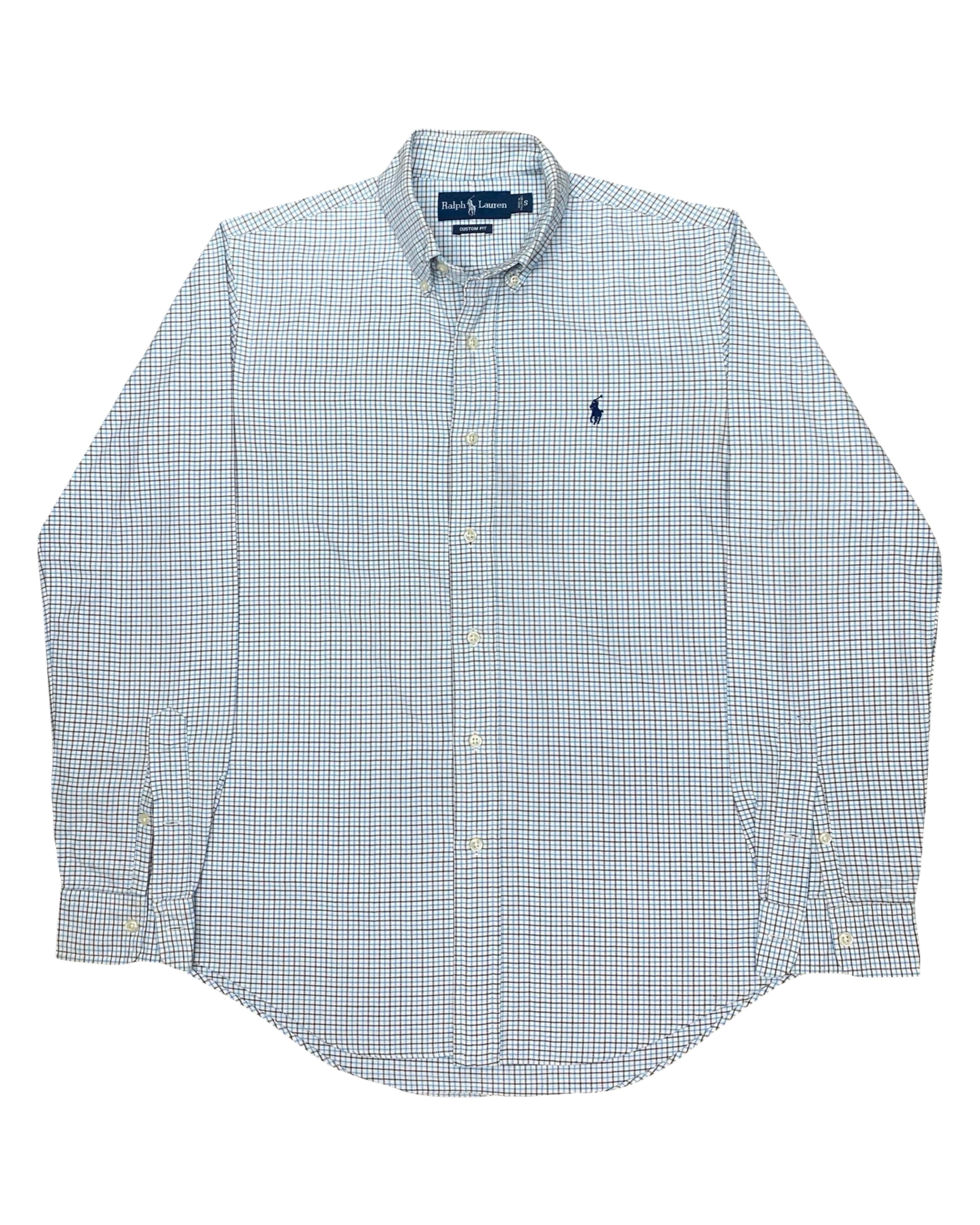 Polo Ralph Lauren Multicolor Micro-Check Shirt | M | Chest 21”